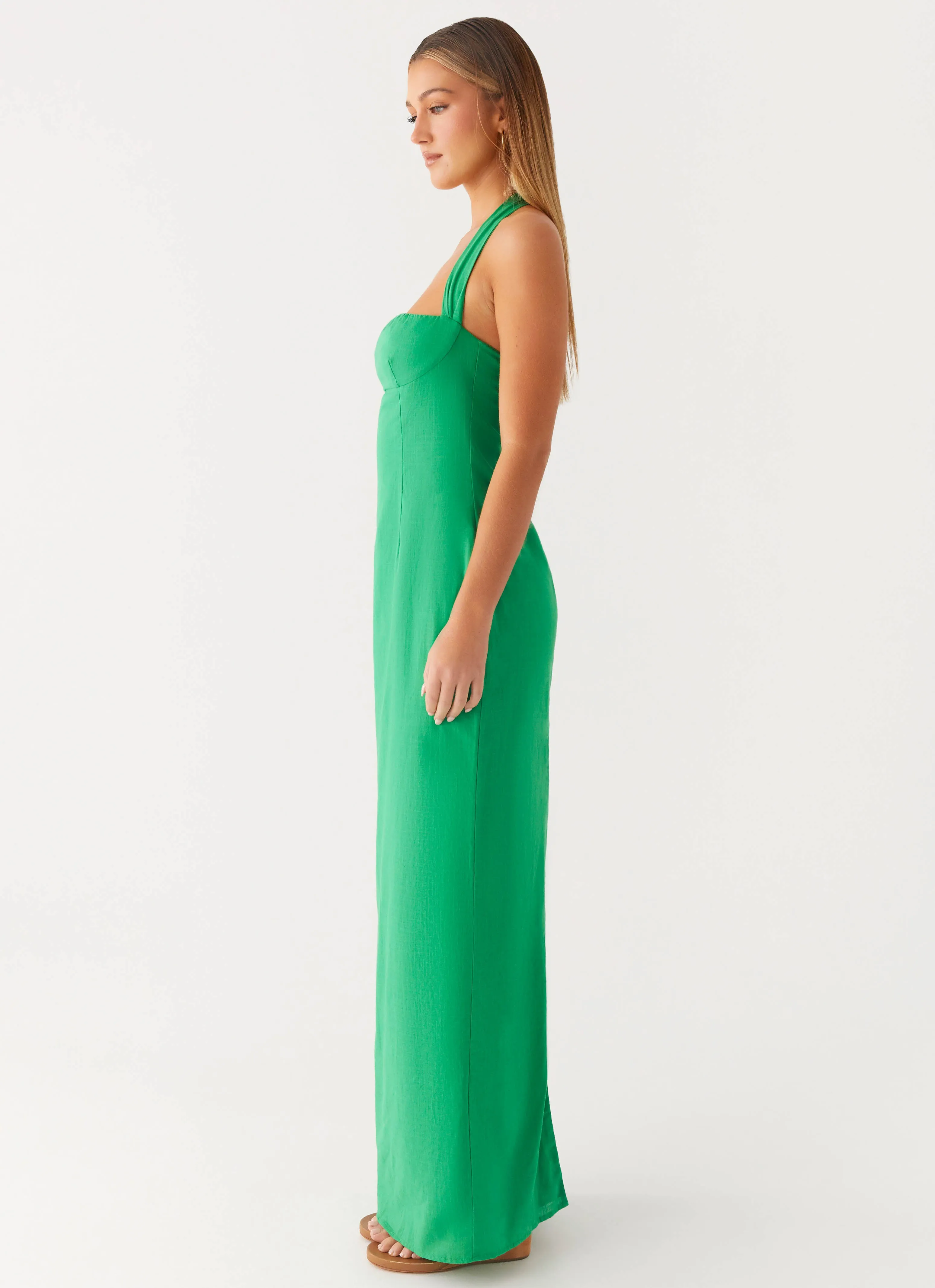 fade resistant color Allyse Maxi Dress - Cactus