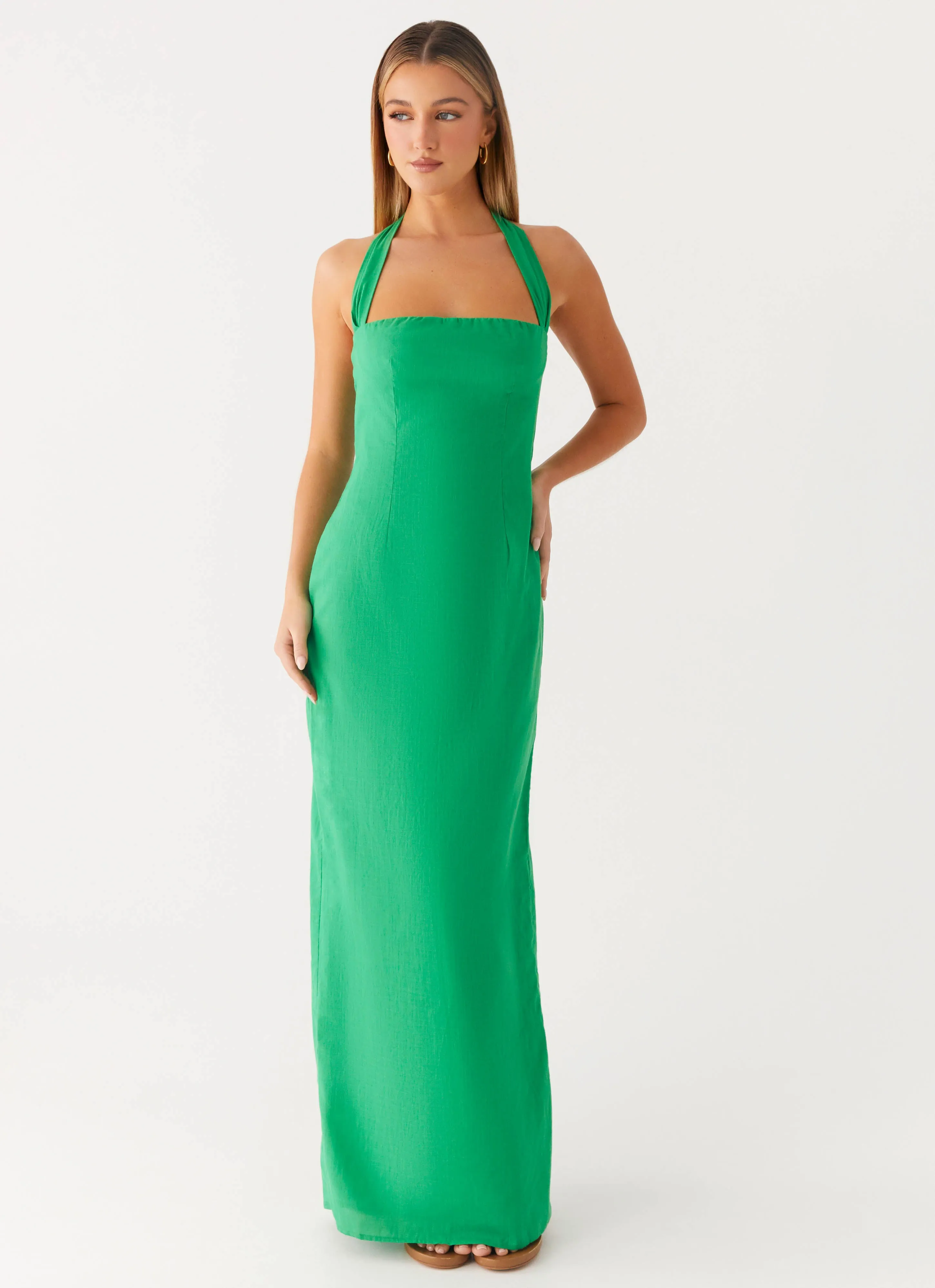 Allyse Maxi Dress - Cactus Versatile Piece Local Favorite