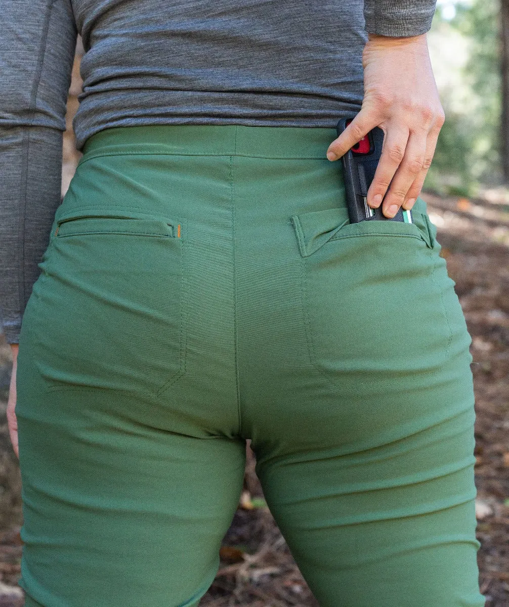 Alpine Parrot Ponderosa Pant River Fit Sizes US 14 - 30 Green