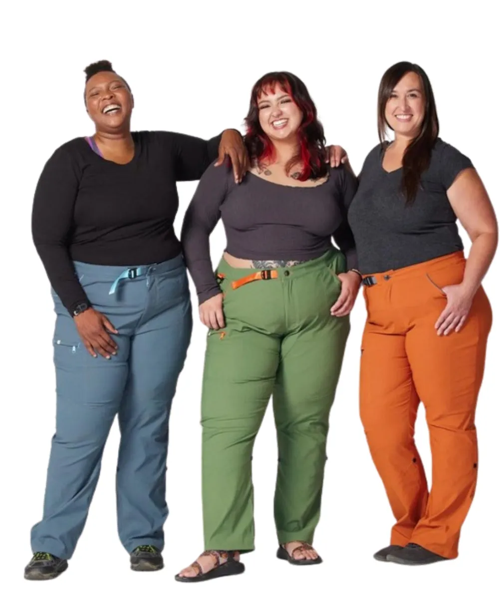 Alpine Parrot Ponderosa Pant River Fit Sizes US 14 - 30 Green