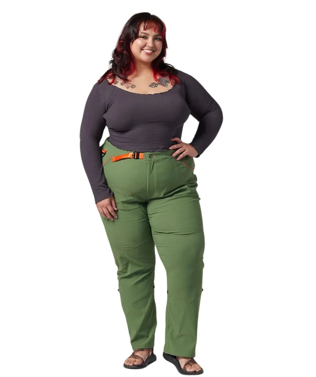 Alpine Parrot Ponderosa Pant River Fit Sizes US 14 - 30 Green