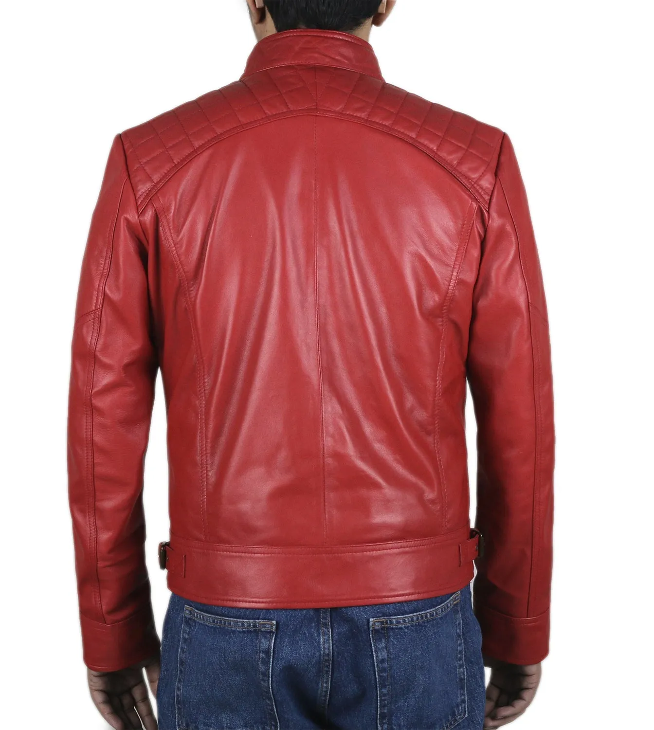 Altara Black Biker Leather Jacket