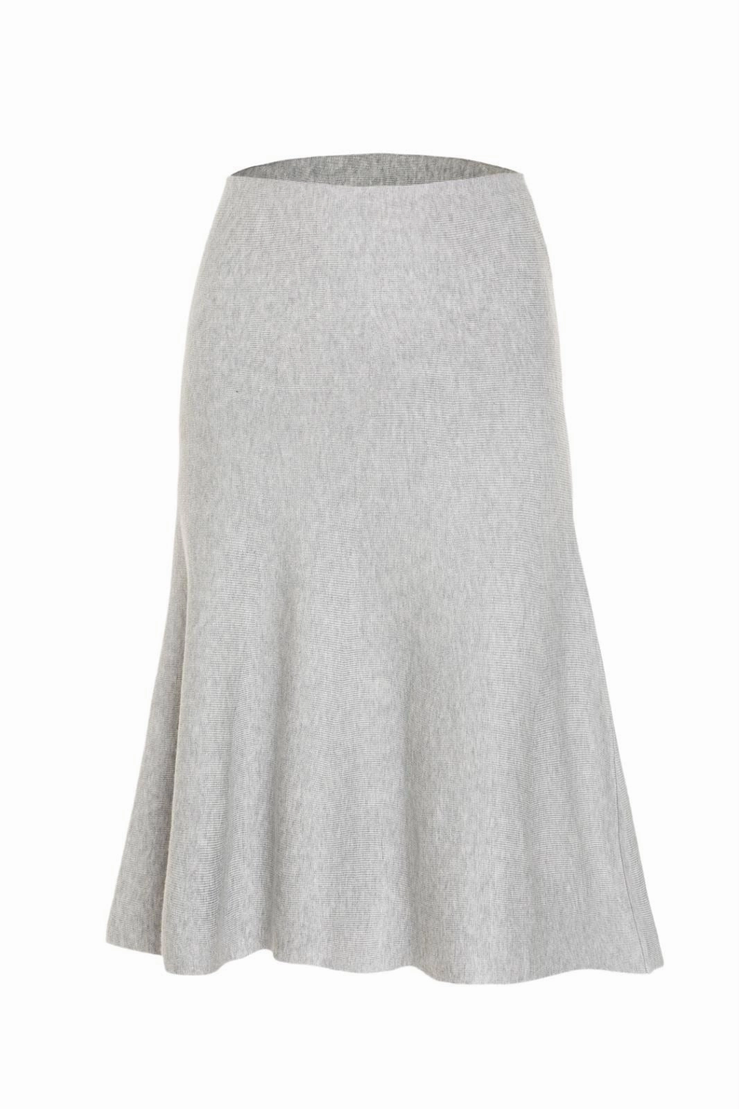 AMAZING MM SKIRT - SUMMER STYLE HEATHER GREY Fitted Design