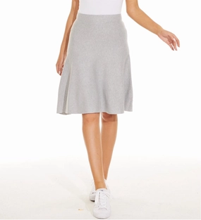 ArticulatedJoints Temperature Regulating Fabric AMAZING MM SKIRT - SUMMER STYLE HEATHER GREY