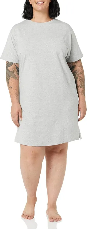 Amazon Essentials Women's Knit Jersey Sleep Tee Nightdress