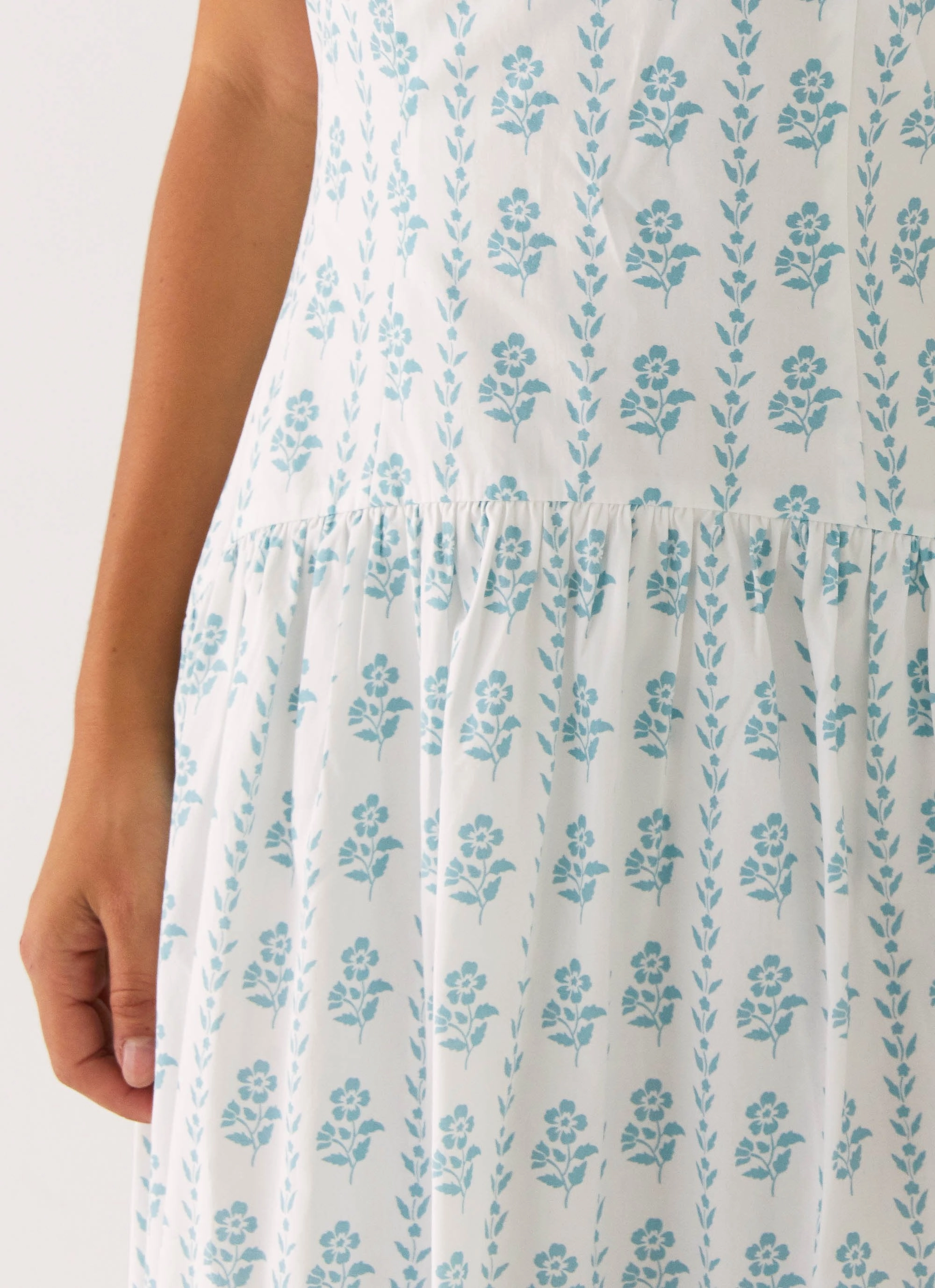 Soft Curve Amelie Midi Dress - Sweet Daydream Print
