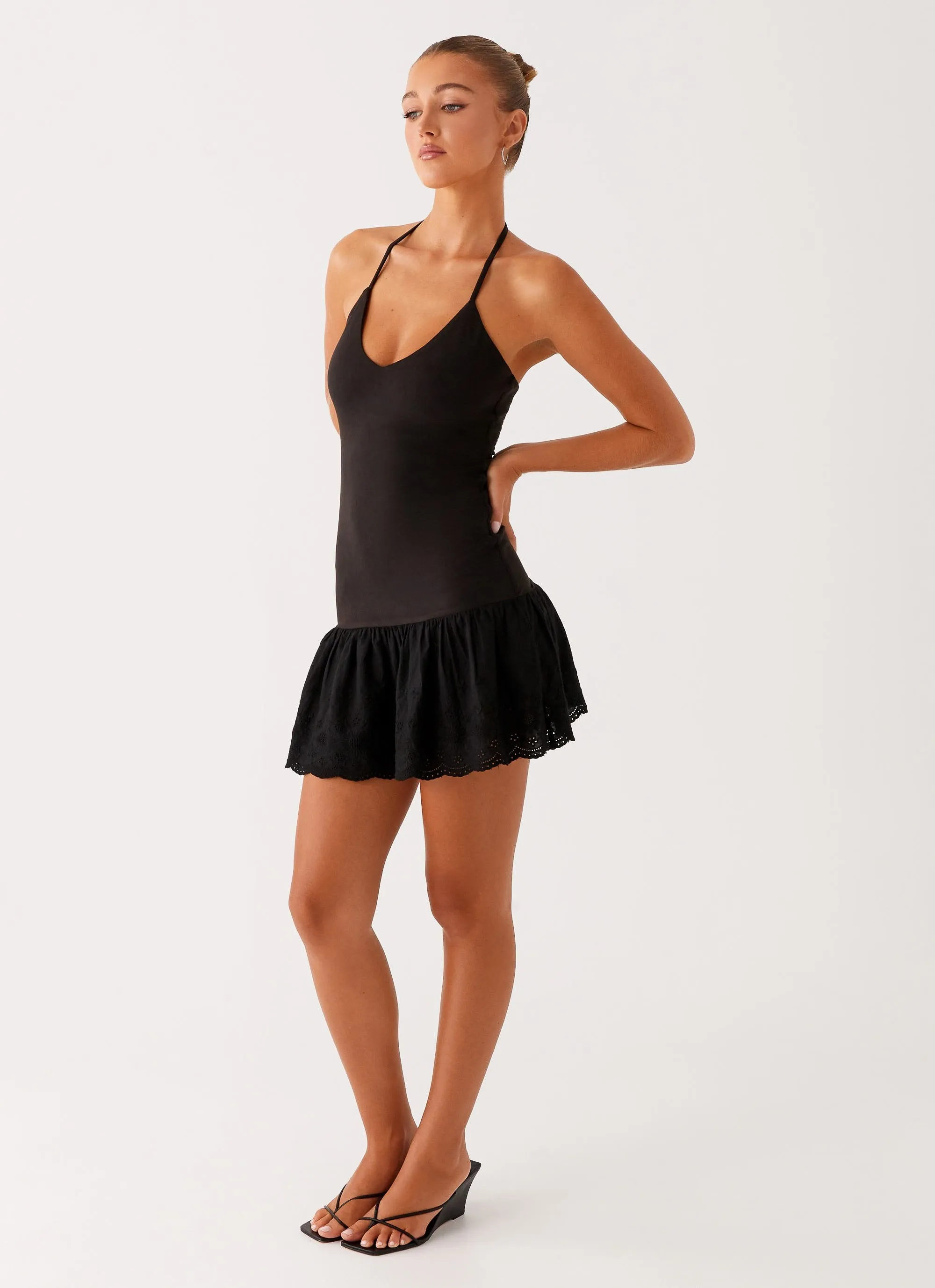 Amsterdam Mini Dress - Black Urban Fashion