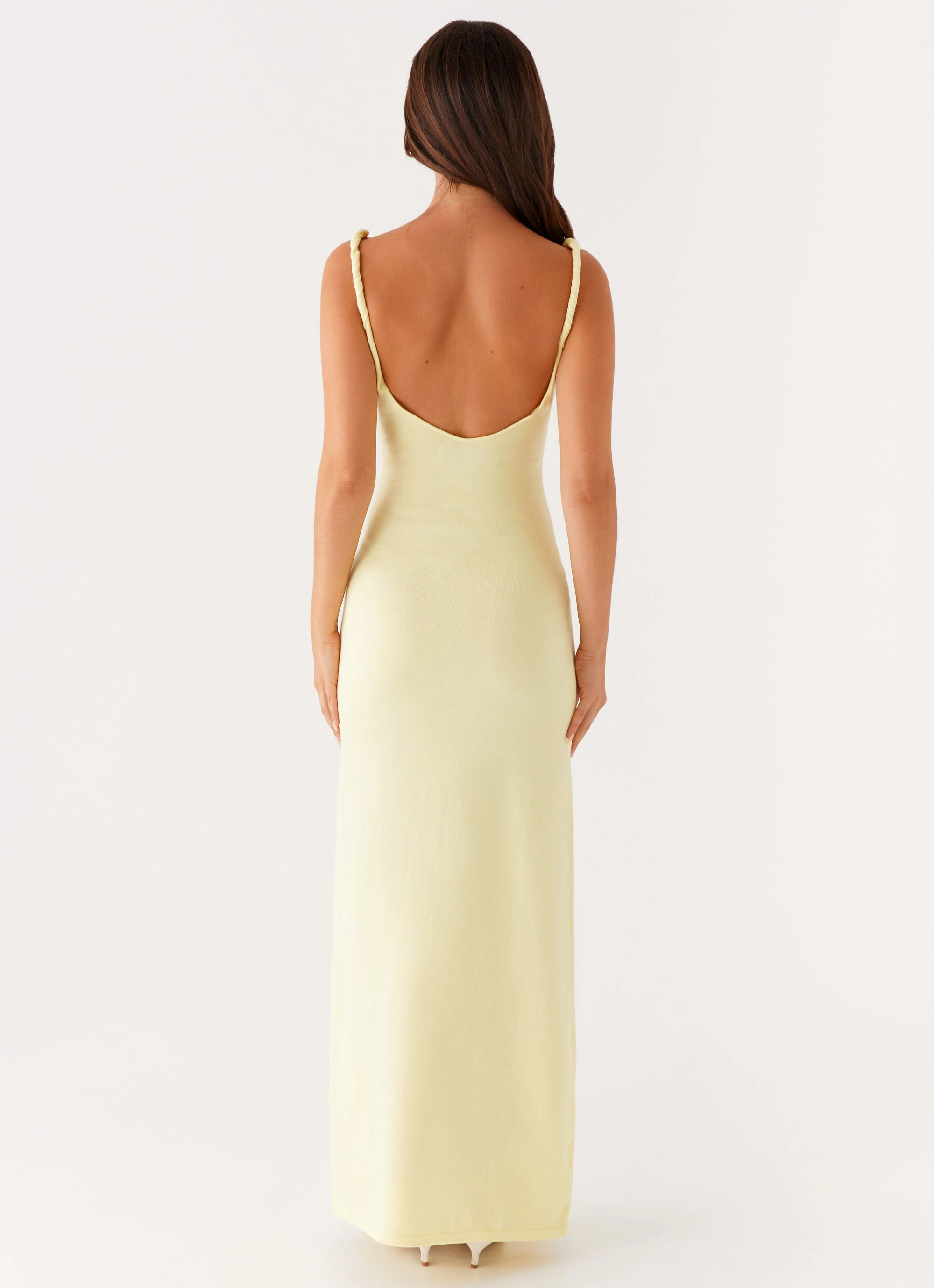 Anastasia Maxi Dress - Yellow Perfect Layering