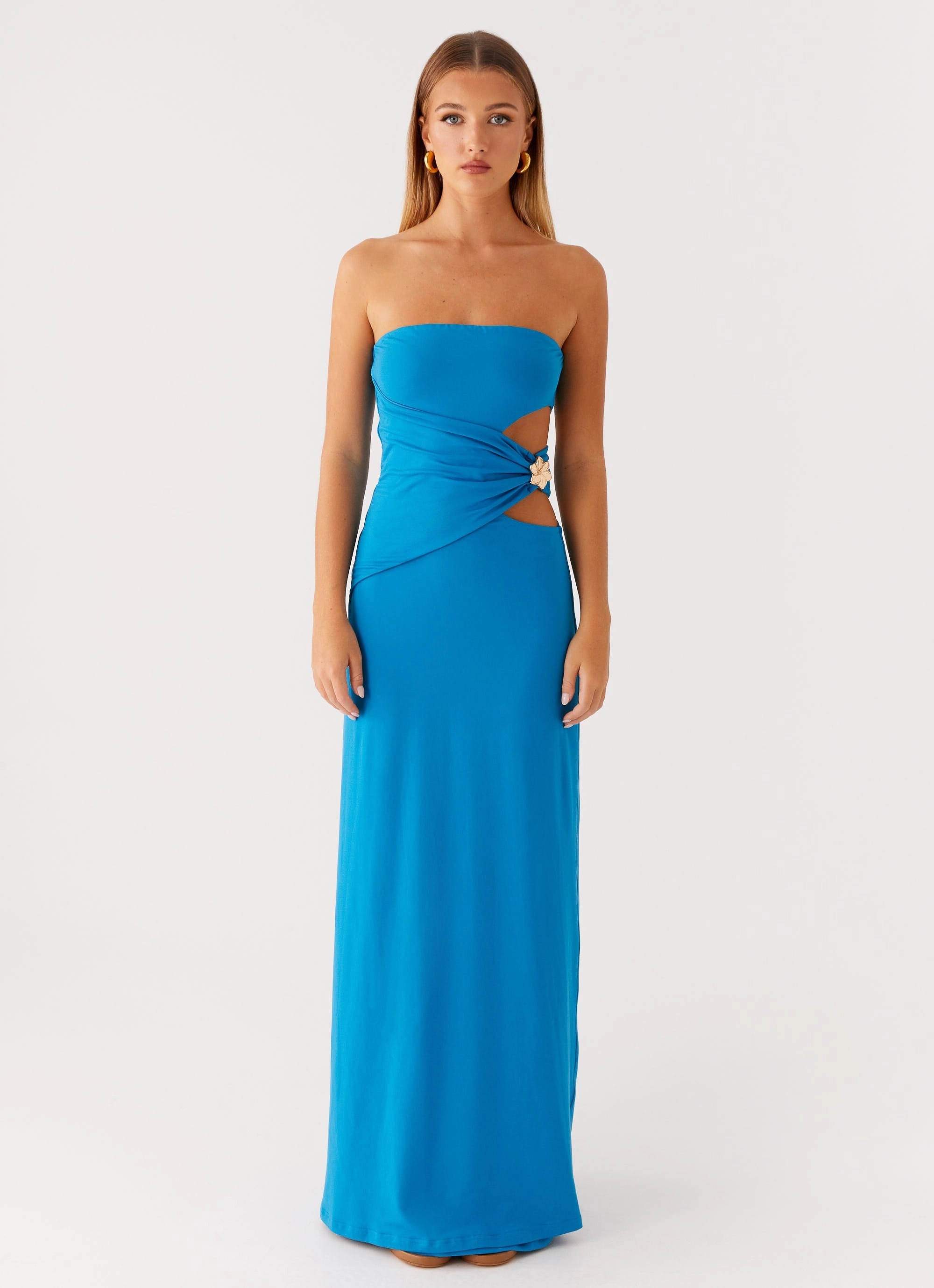 Modern Appearance Smart Fit Anetta Maxi Dress - Royal Blue
