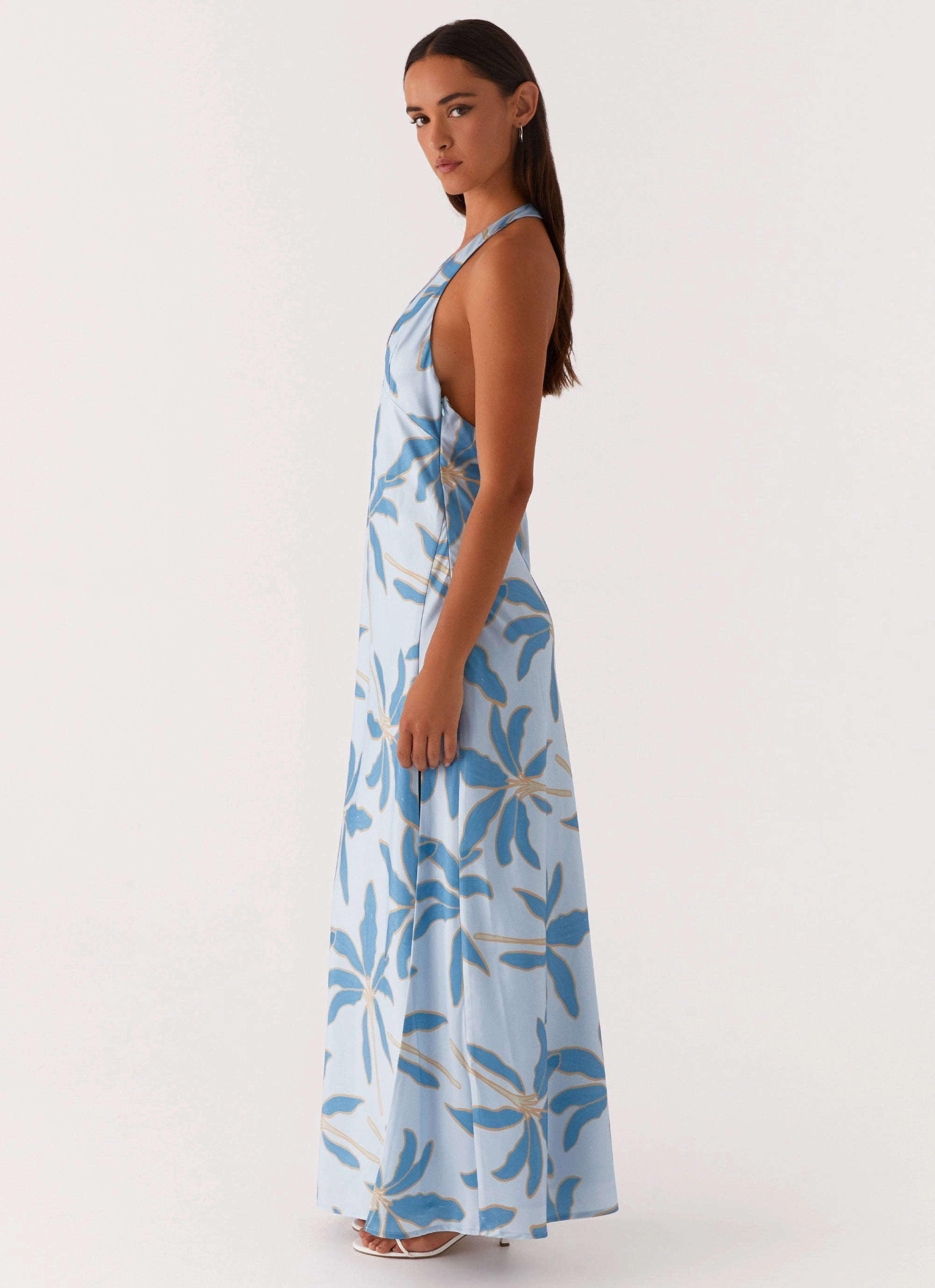 Angie Maxi Dress - Opulent Blue Elegant formal piece