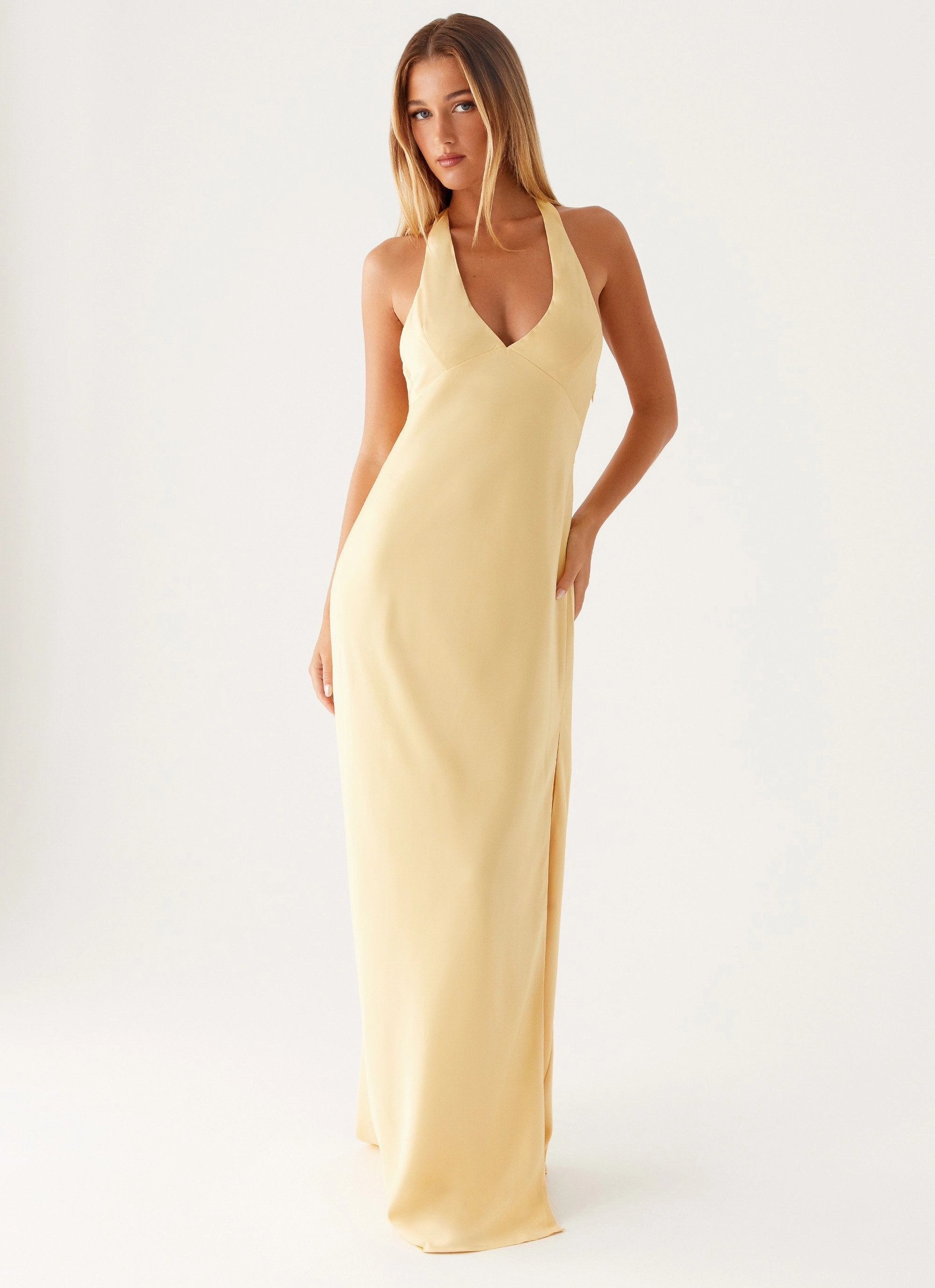 Stay Cool Angie Maxi Dress - Yellow