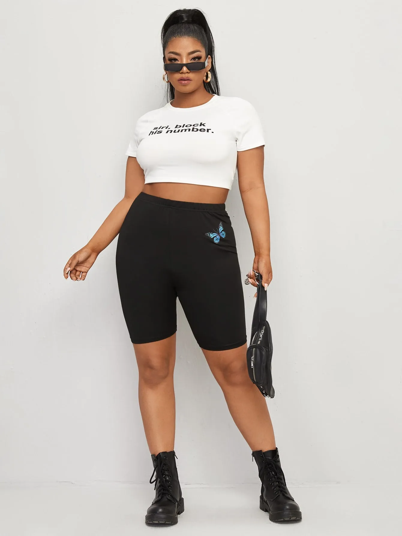 Animal Short Plus Size Leggings
