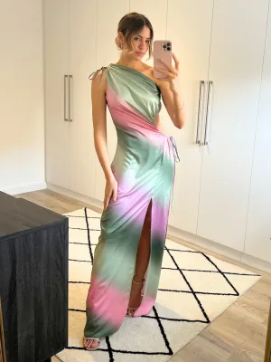 Ankle length Jovie Cut Out Maxi Dress / Ombre Jovie Cut Out Maxi Dress / Ombre Daily Casual Sunset Hour