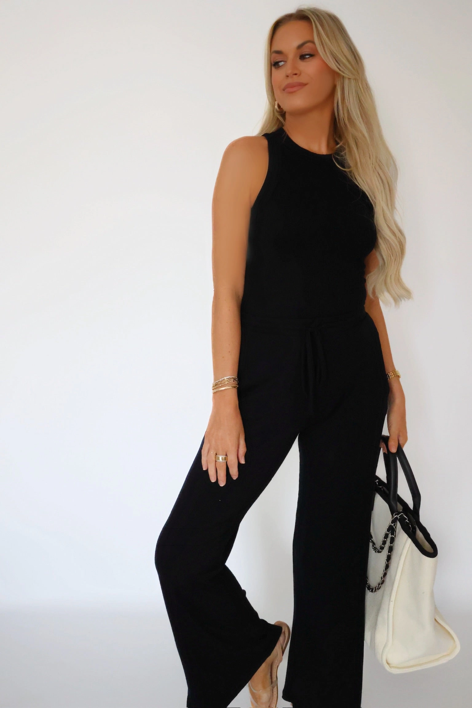 All Muscle Pants Self Fabric Tie