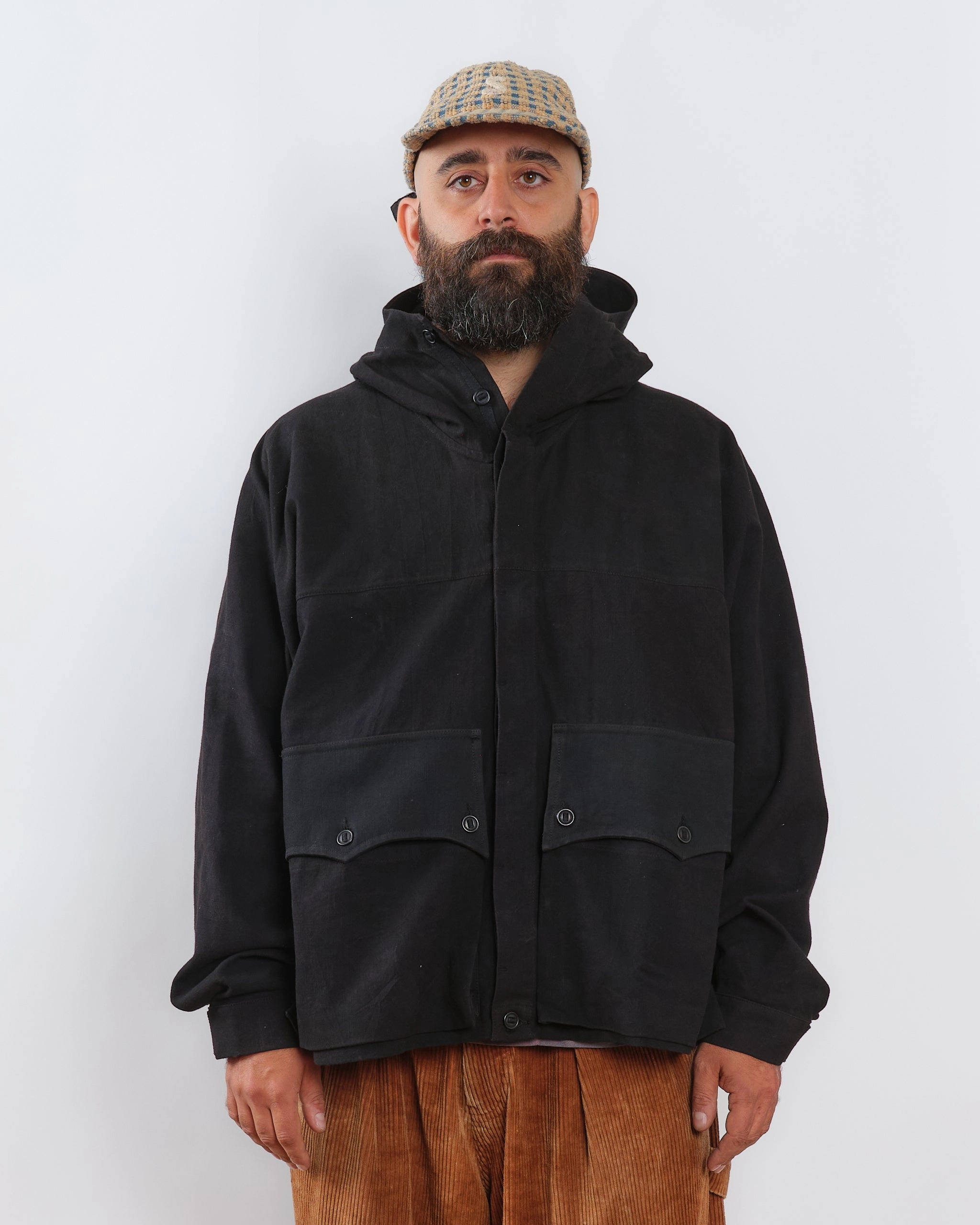 Research Jacket - R.T.S. CO-80 LowMaintenanceFabric Ribbed Collar Style