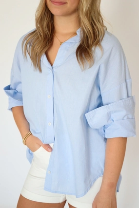 Boston Pinstripe Top Cozy Sweater DurableReinforcement