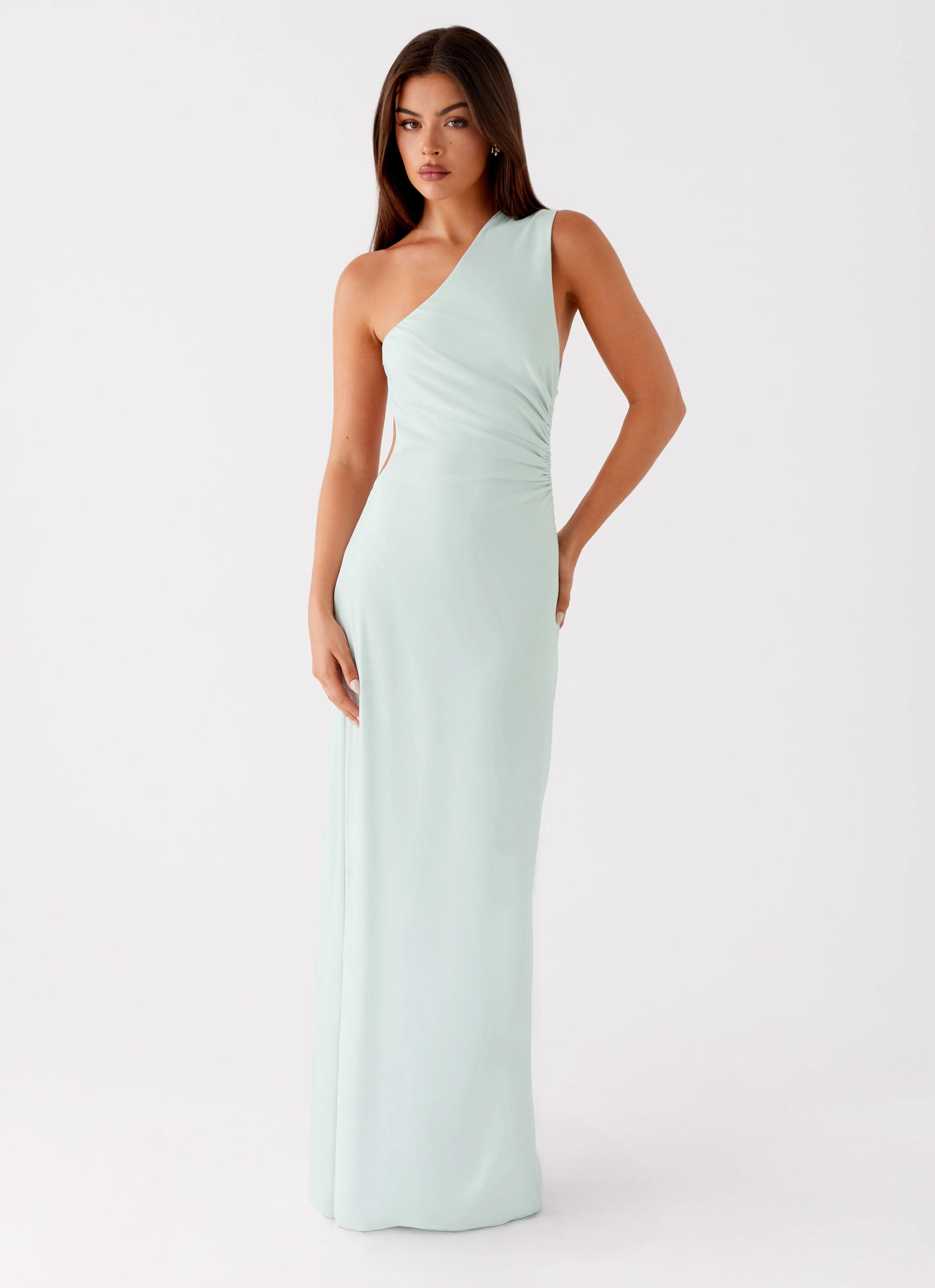 Taurus Maxi Dress - Mint Light Touch Garden-Party
