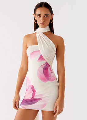 Arcadia Mini Dress - Ivory Platinum Glow Arcadia Mini Dress - Ivory Smooth Finish