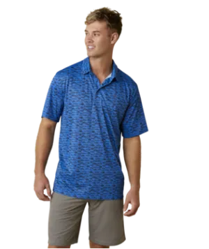Ariat Mens All Over Print Polo