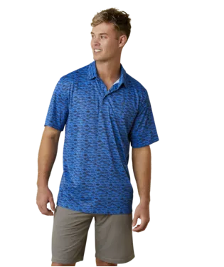 Ariat Mens All Over Print Polo