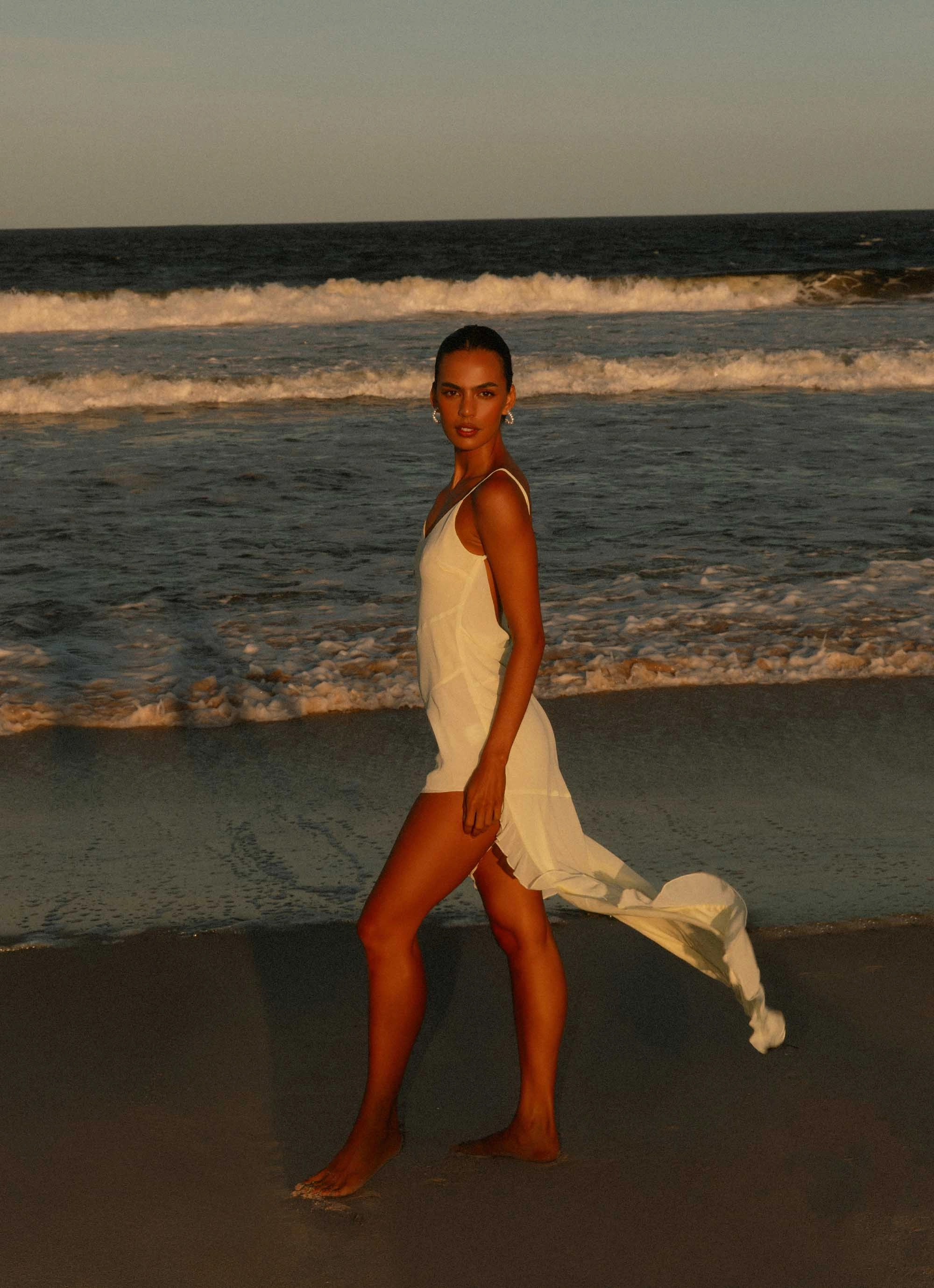 Grace Base Ariel Maxi Dress - Baby Yellow