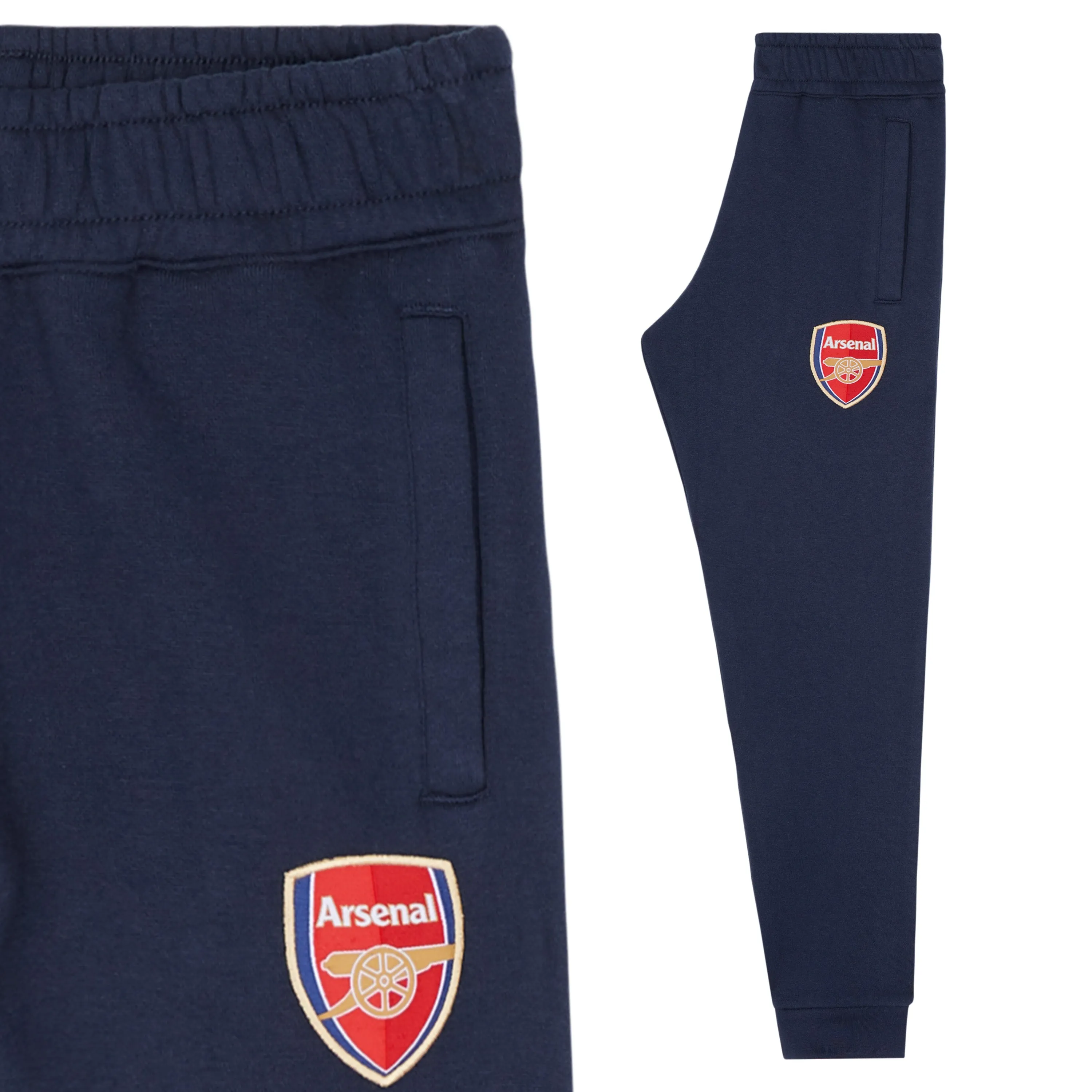 Arsenal F.C. Boys Sweatpants with 2 Pockets and Cuffed Ankles