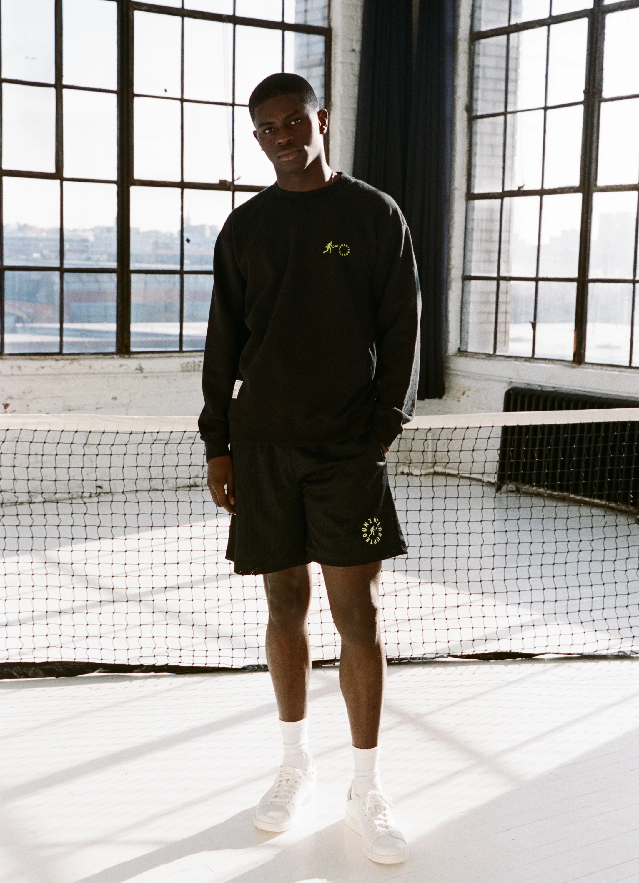 Arthur Ashe x UNINTERRUPTED Mesh Gym Shorts