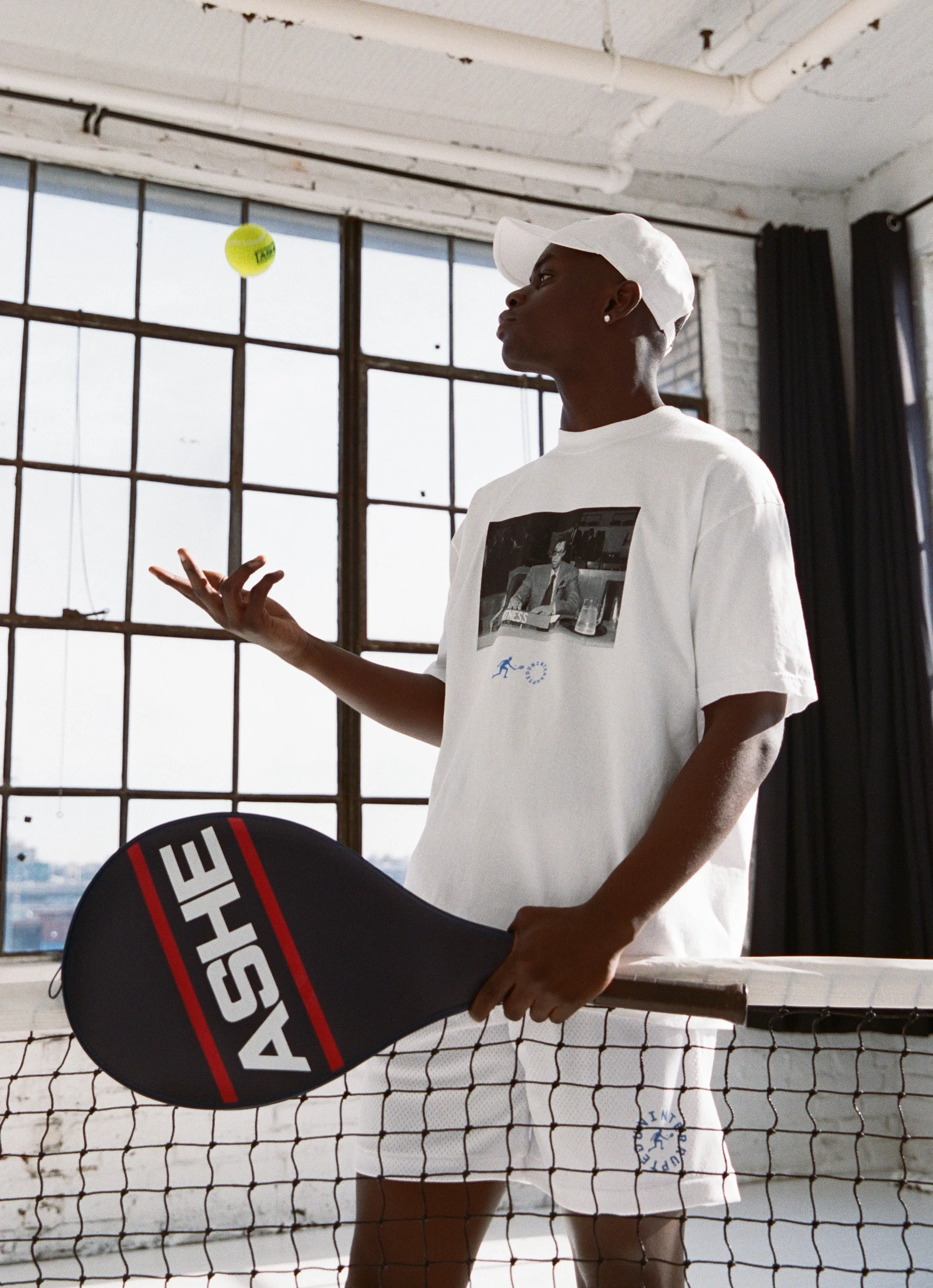 Arthur Ashe x UNINTERRUPTED Mesh Gym Shorts