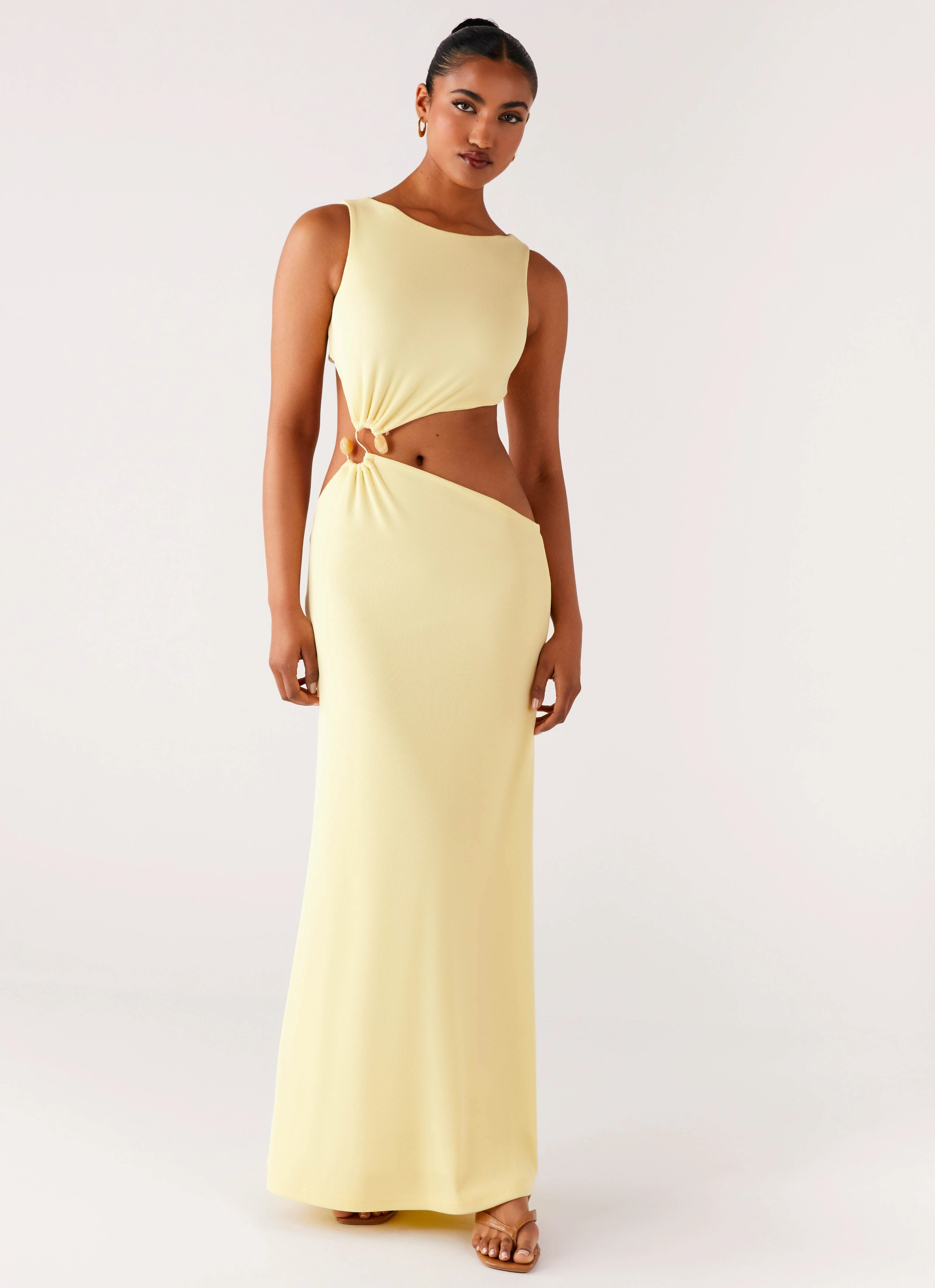 Vibrant Spirit Aruba Hardware Maxi Dress - Yellow