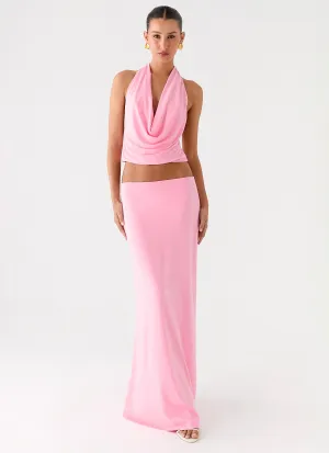 Ashi Maxi Skirt - Pink All Rounder Ashi Maxi Skirt - Pink Photoshoot Ready