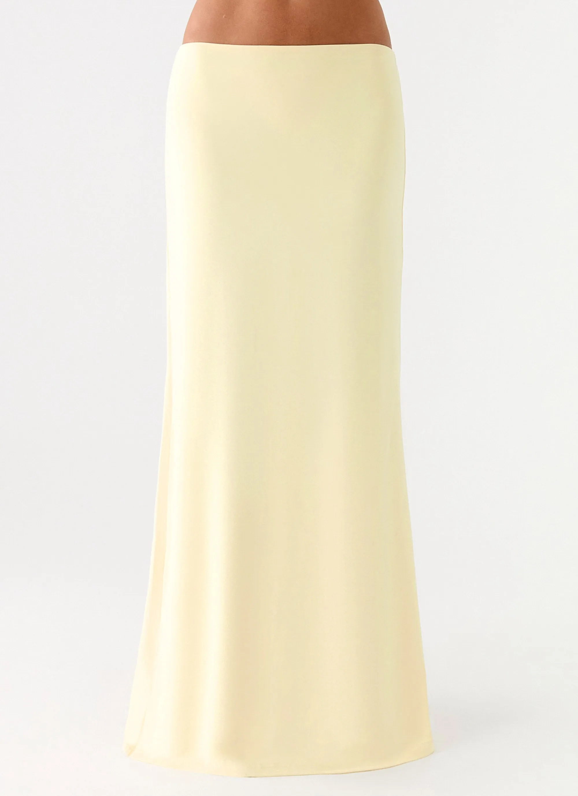Ashi Maxi Skirt - Yellow Moisture wicking