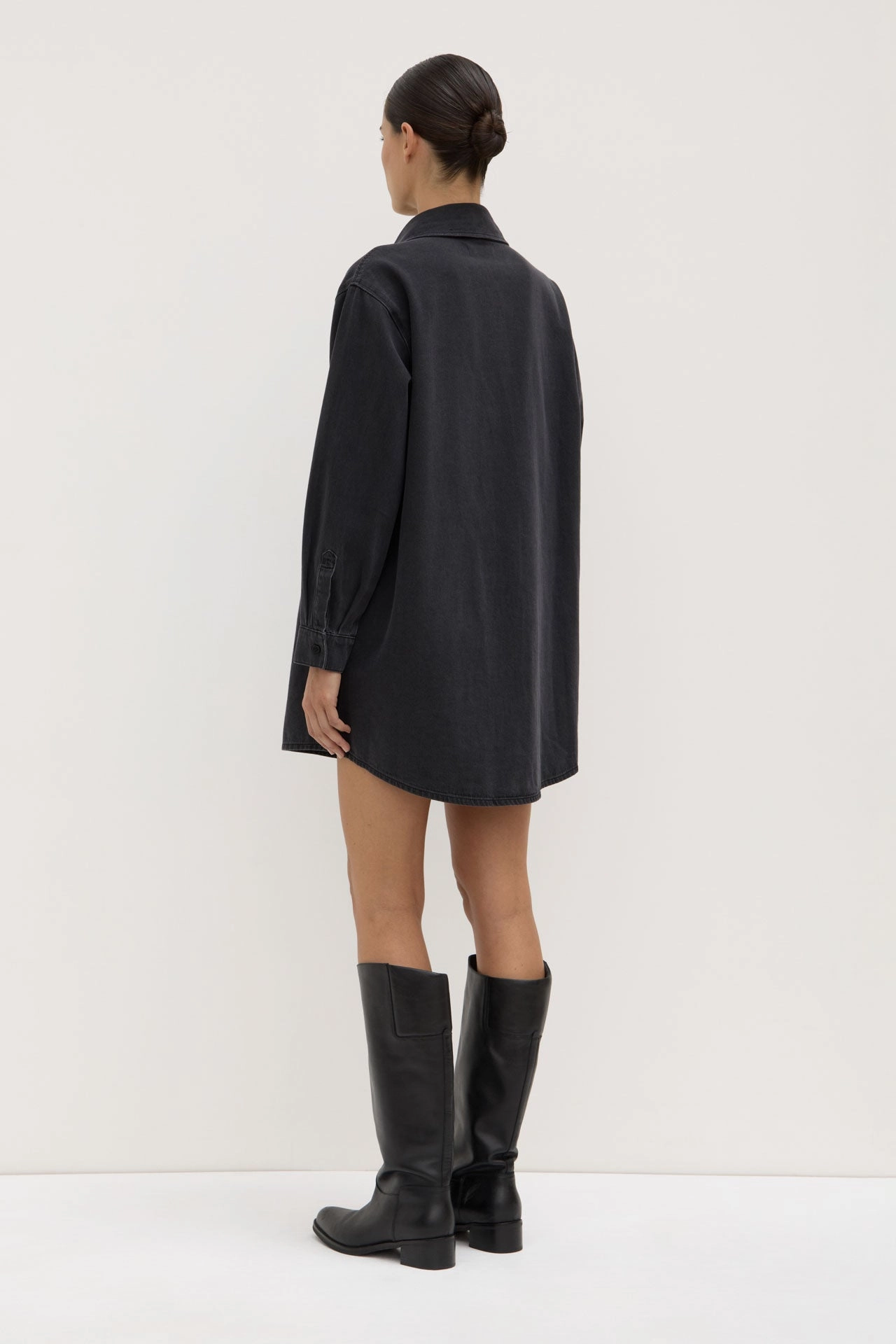 Perfect Fit Wear Athena Denim Shirt Dress