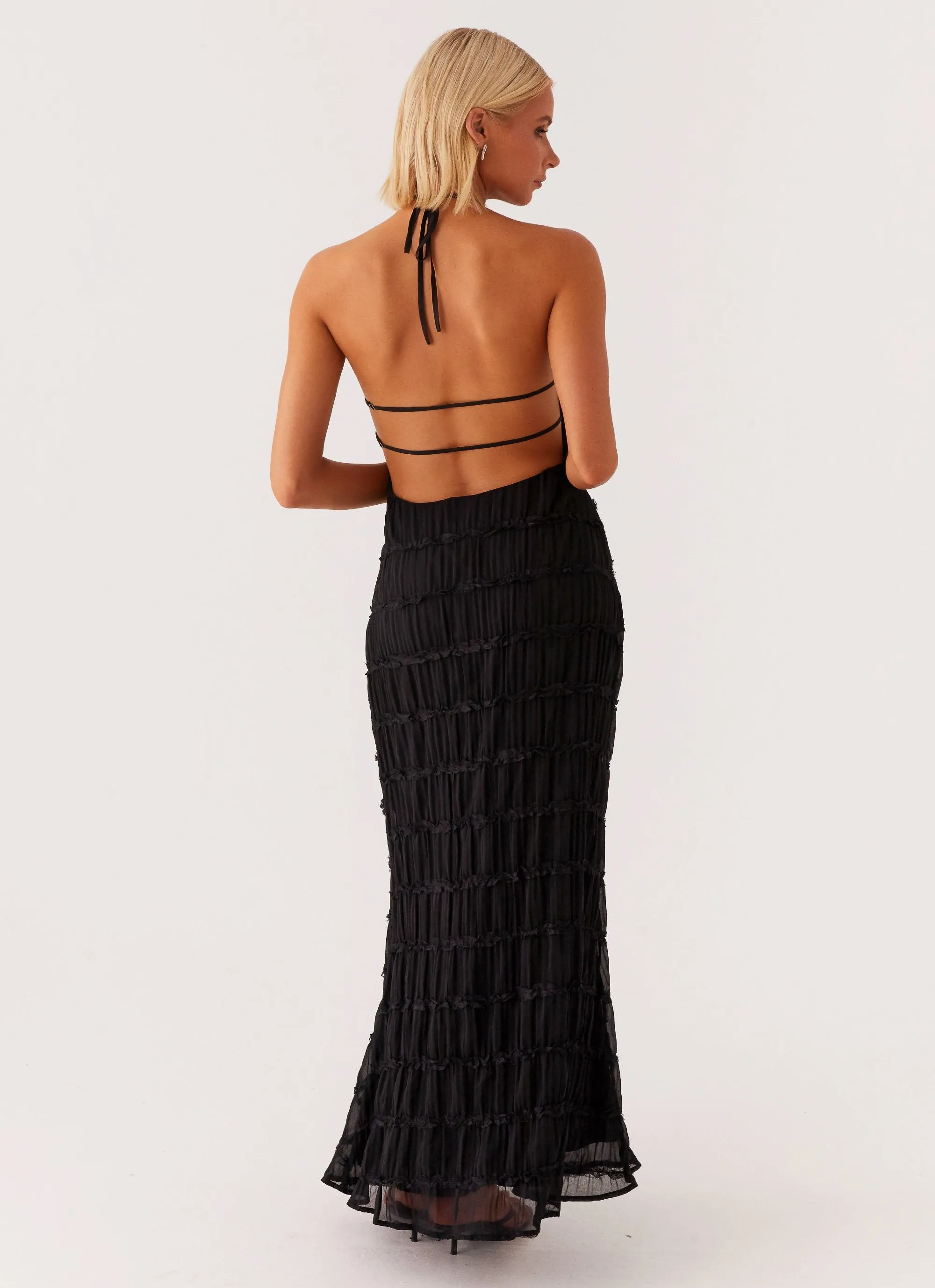 Aullie Maxi Dress - Black Summer Must-have Anti Odor Treatment