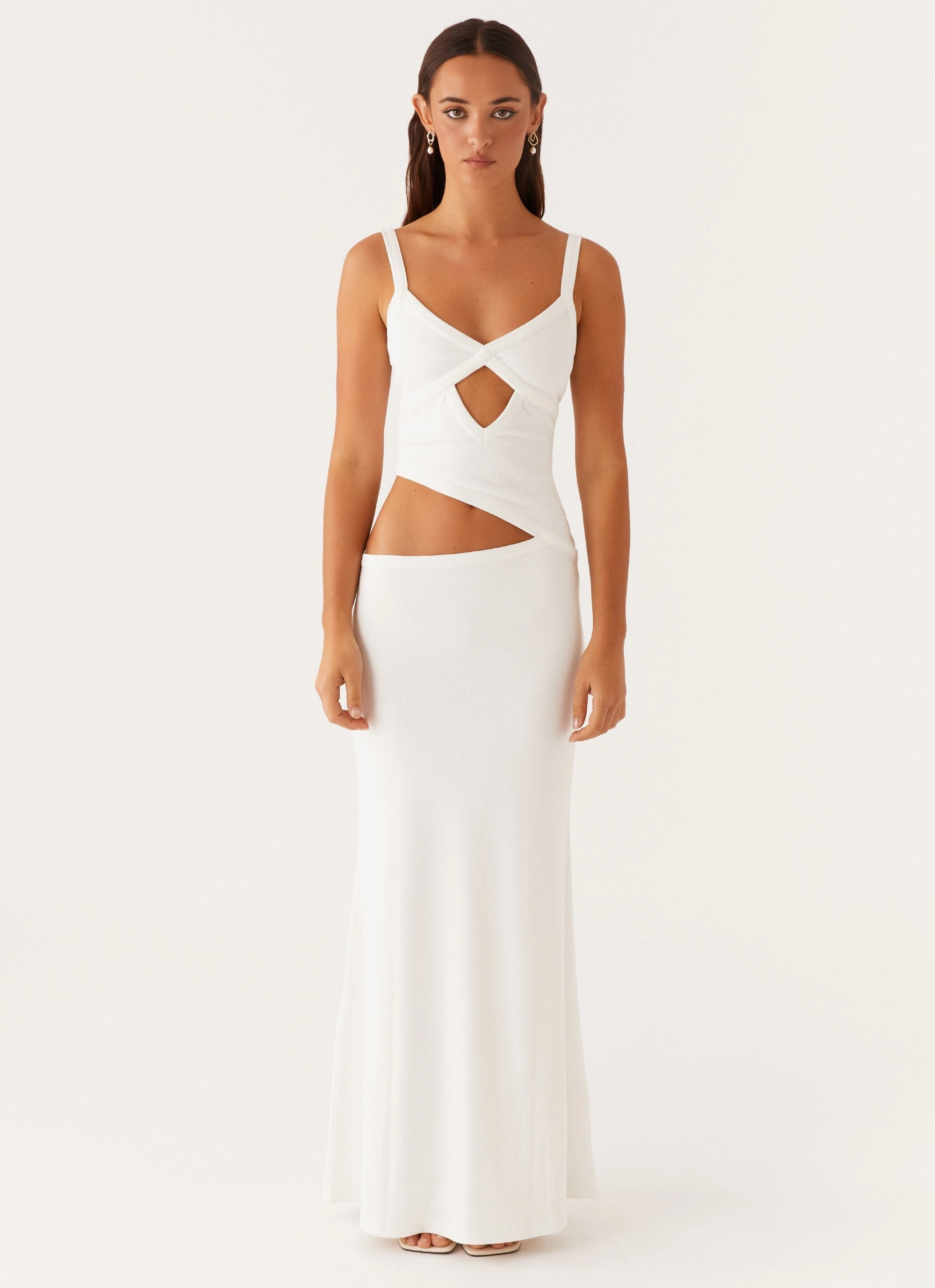 Casual Smart Jocelyn Maxi Dress - White
