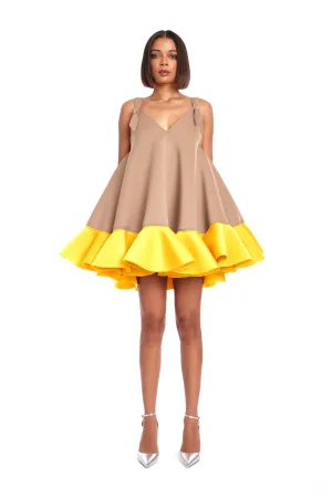 Ava Dress Caf?? Embellished Clothing Ava Dress Caf?? Urban Minimalism