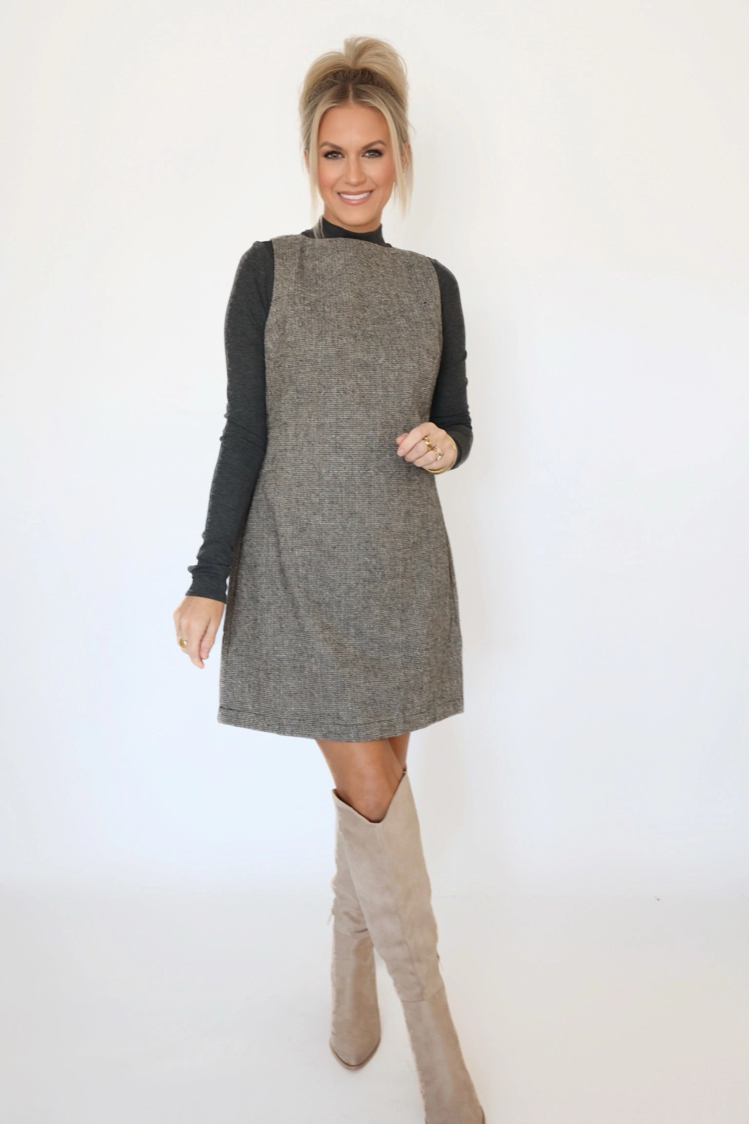 Avenues Mini Dress (FINAL SALE) FasteningHood