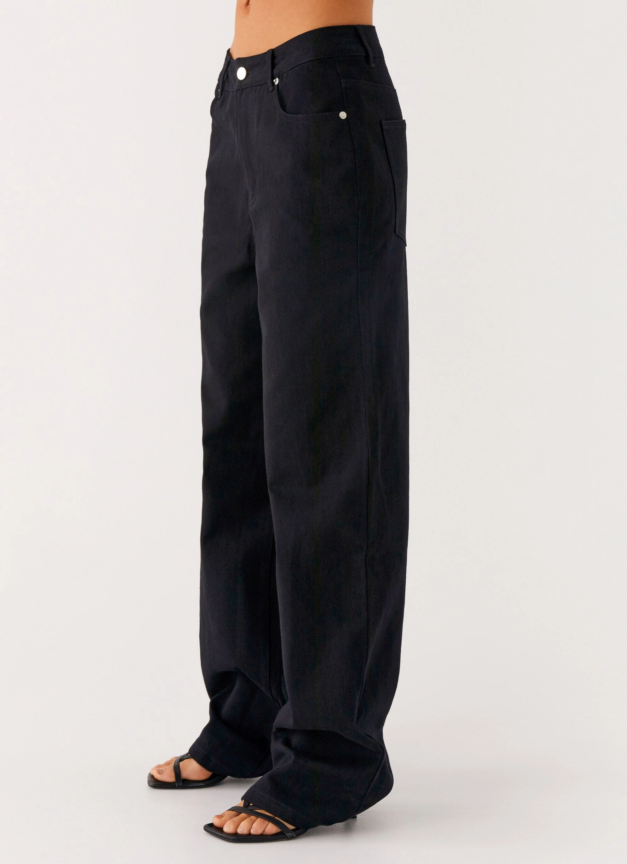 Workwear Ready Back Again Straight Leg Denim Jeans - Black