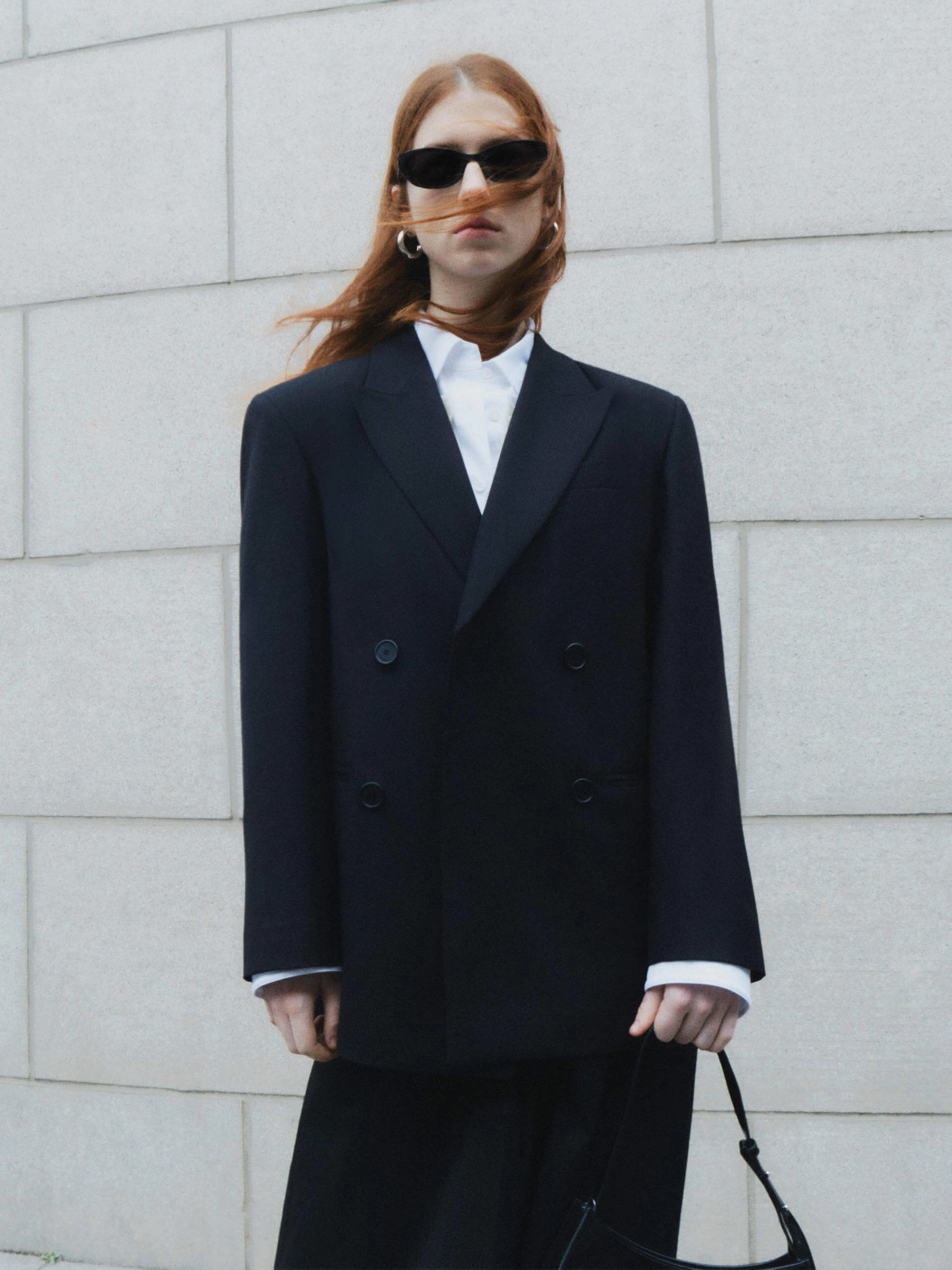 Back Cutout Tie Blazer