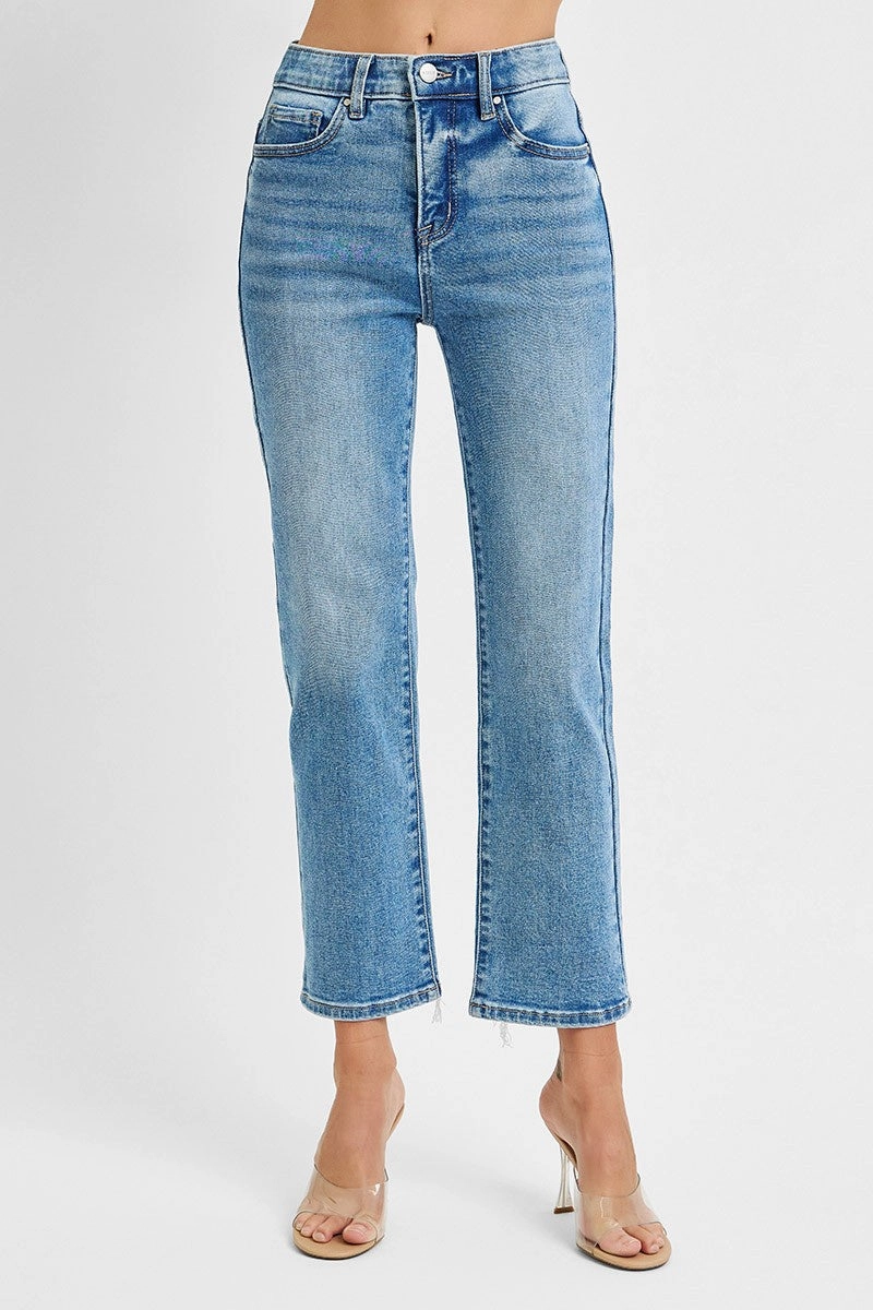 Bailey Tummy Control Jeans- PREORDER DroppedShoulder Water Repellent Finish