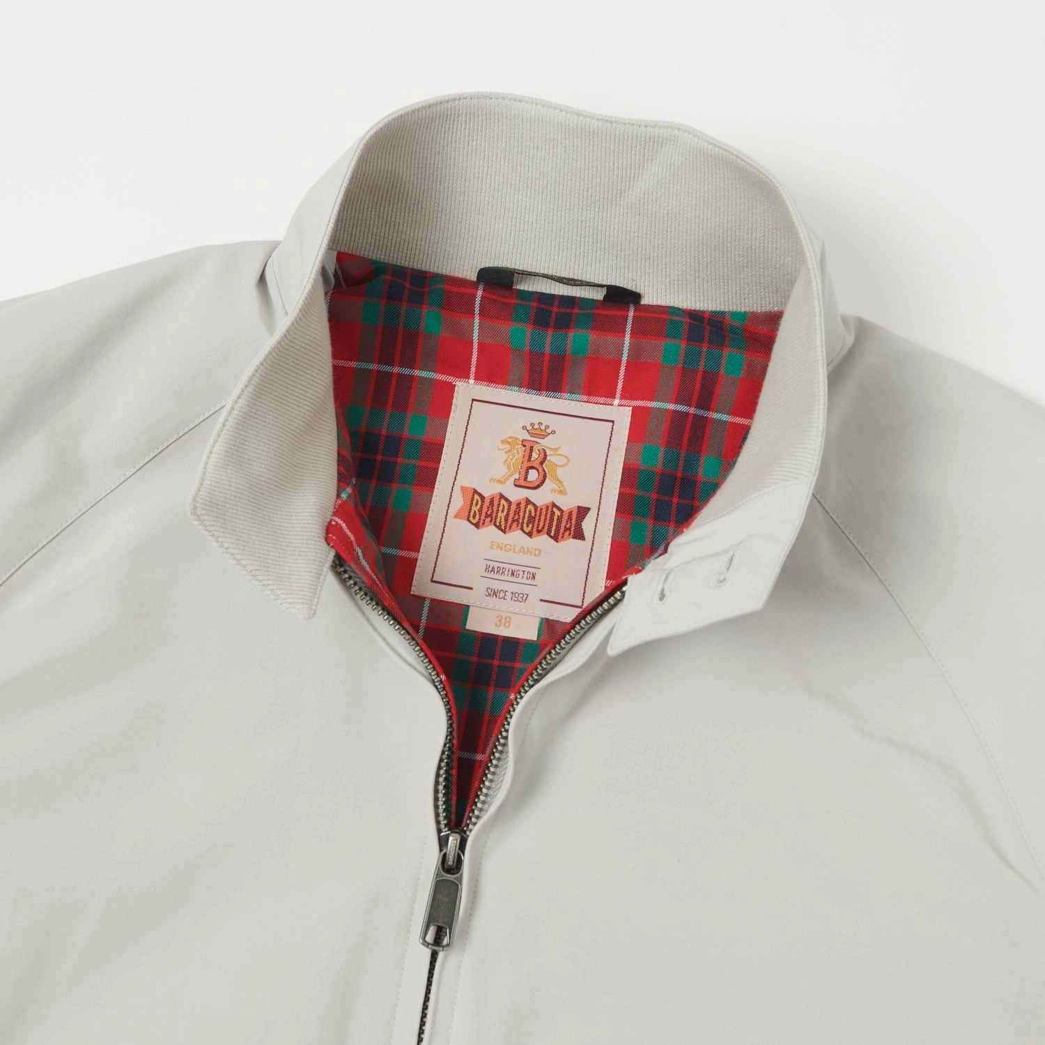 Baracuta G9 'Baracuta Cloth' Harrington Jacket - Mist
