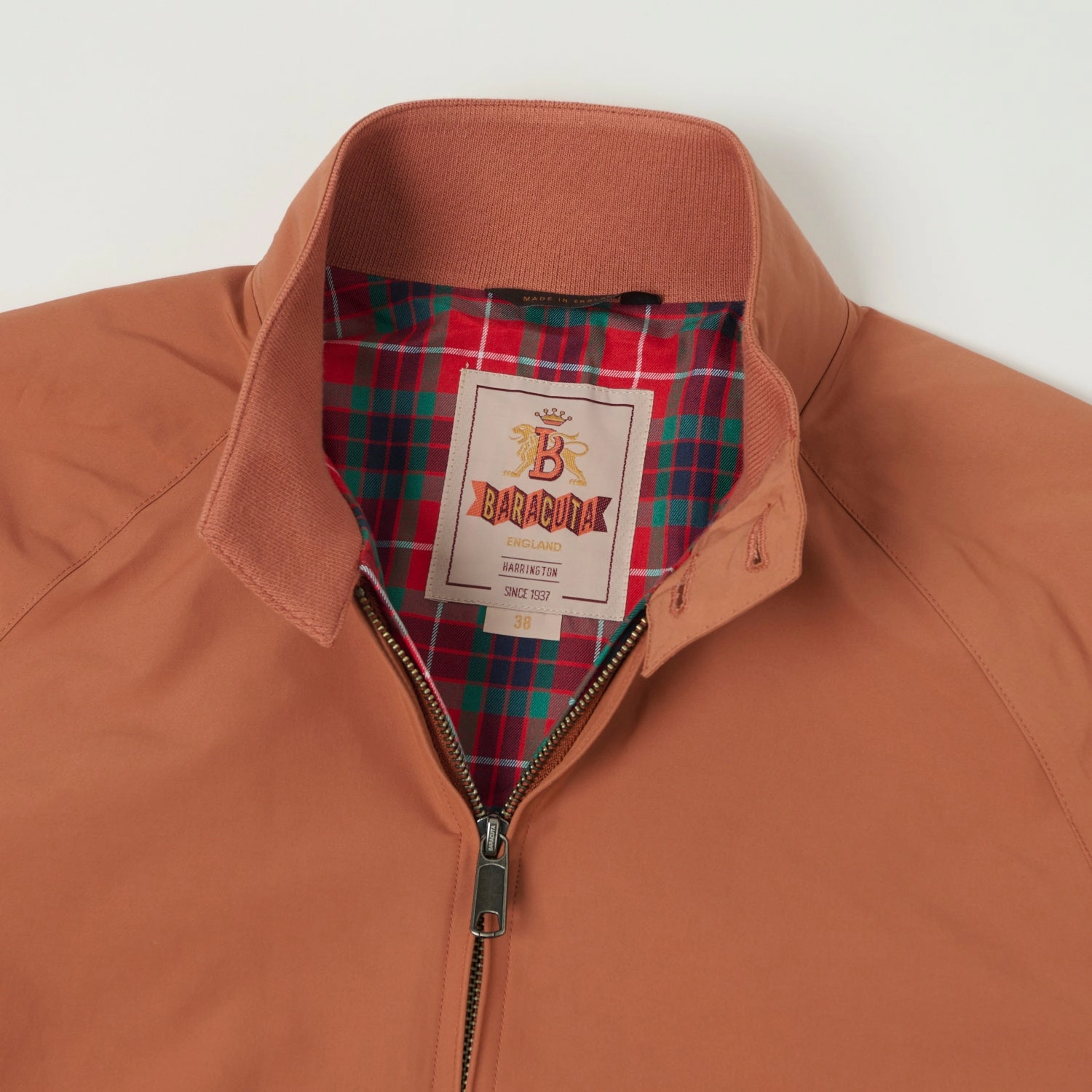 Baracuta G9 'Baracuta Cloth' Harrington Jacket - Onion