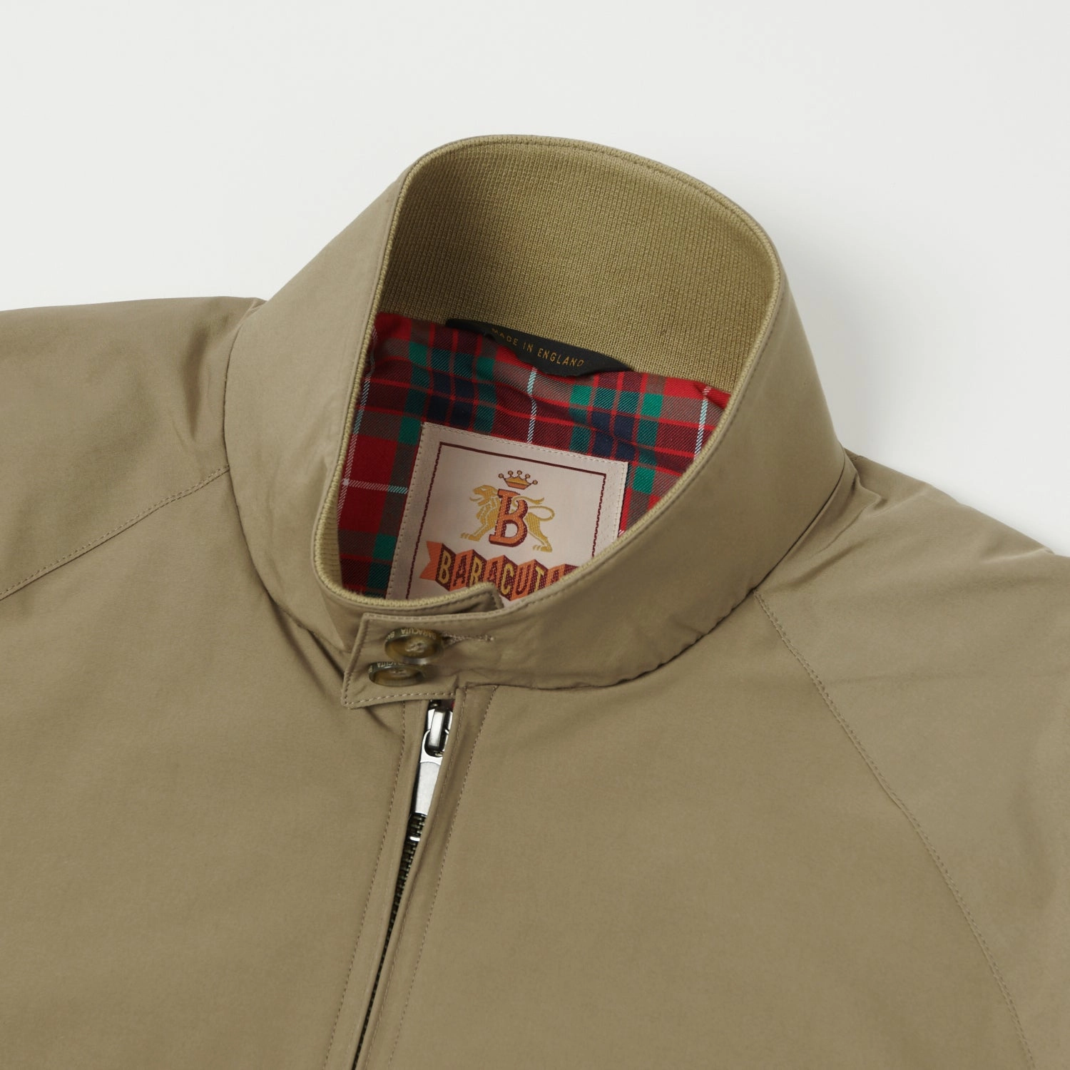 Baracuta G9 'Baracuta Cloth' Harrington Jacket - Tan