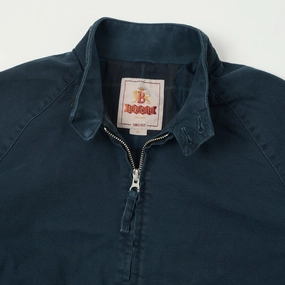 Baracuta G9 Canvas Harrington Jacket - Sea Storm Baracuta G9 Canvas Harrington Jacket - Sea Storm