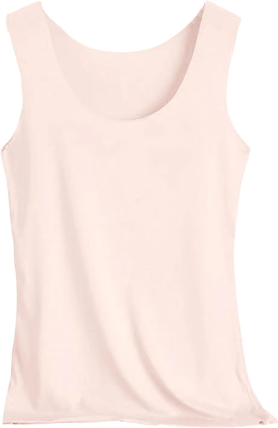 Basic Tank Tops for Women Sleeveless Undershirts 2025 Slim Fitted Crewneck Stretchy Casual Layering Tee Shirt