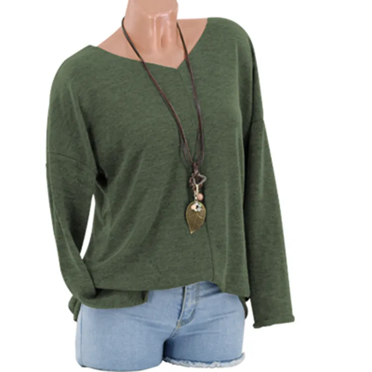 Batwing Sleeves Loose Pullover Sweater