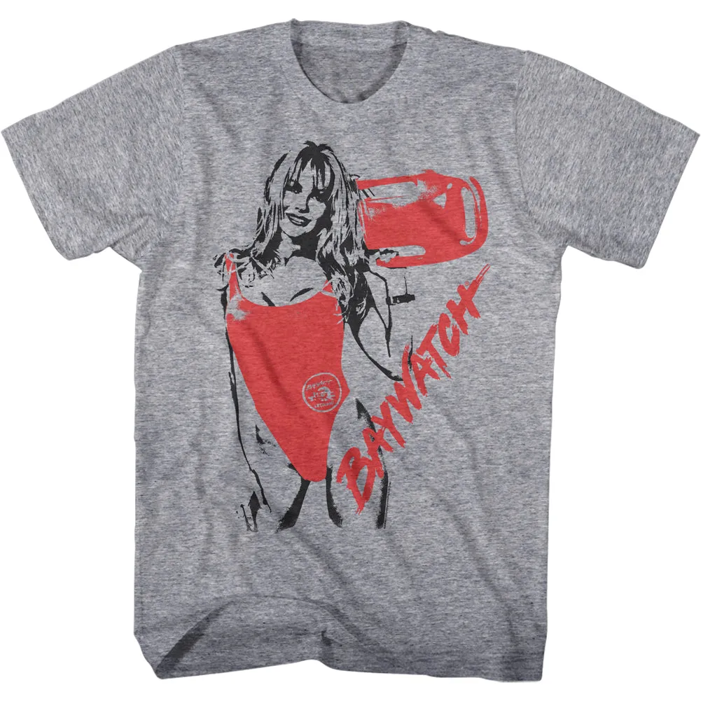 Baywatch Two Tone Men's T-Shirt