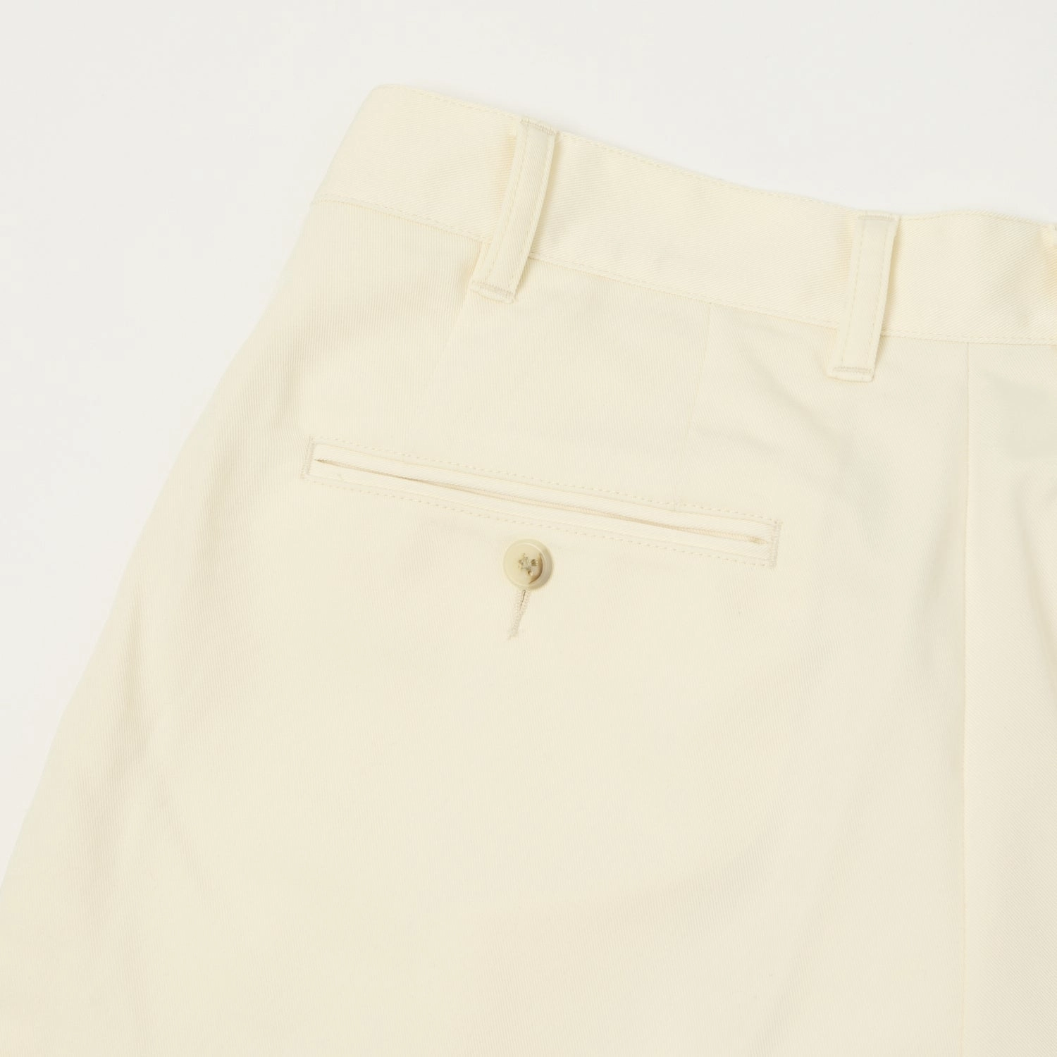 Beams Plus Double Pleat Trousers - Oyster