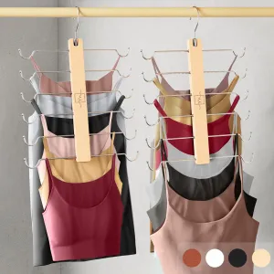 Beechwood Space-Saving Hangers - 2 Pack Closet Organizers