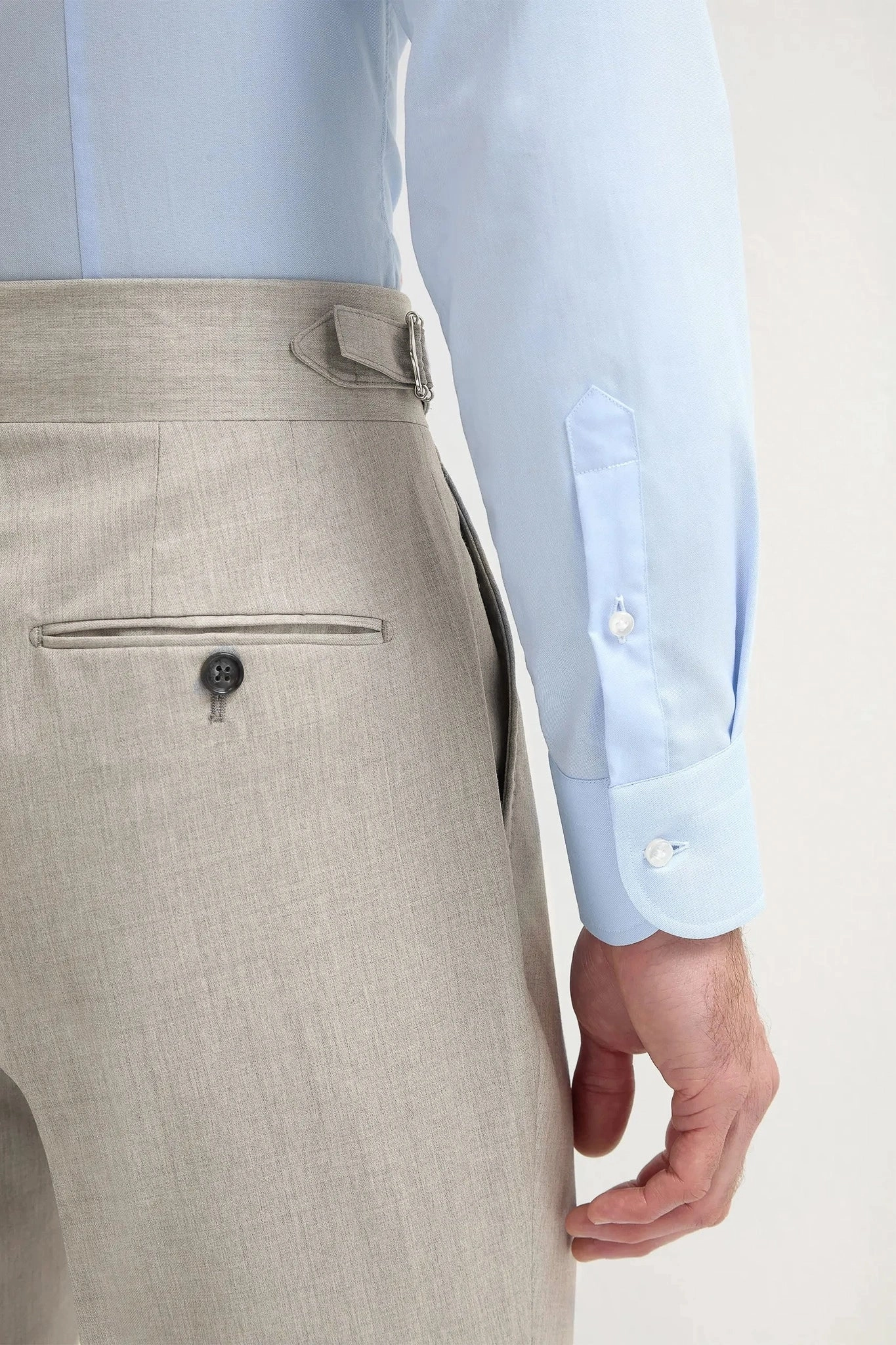 Beige Soragna trousers - Made in Italy