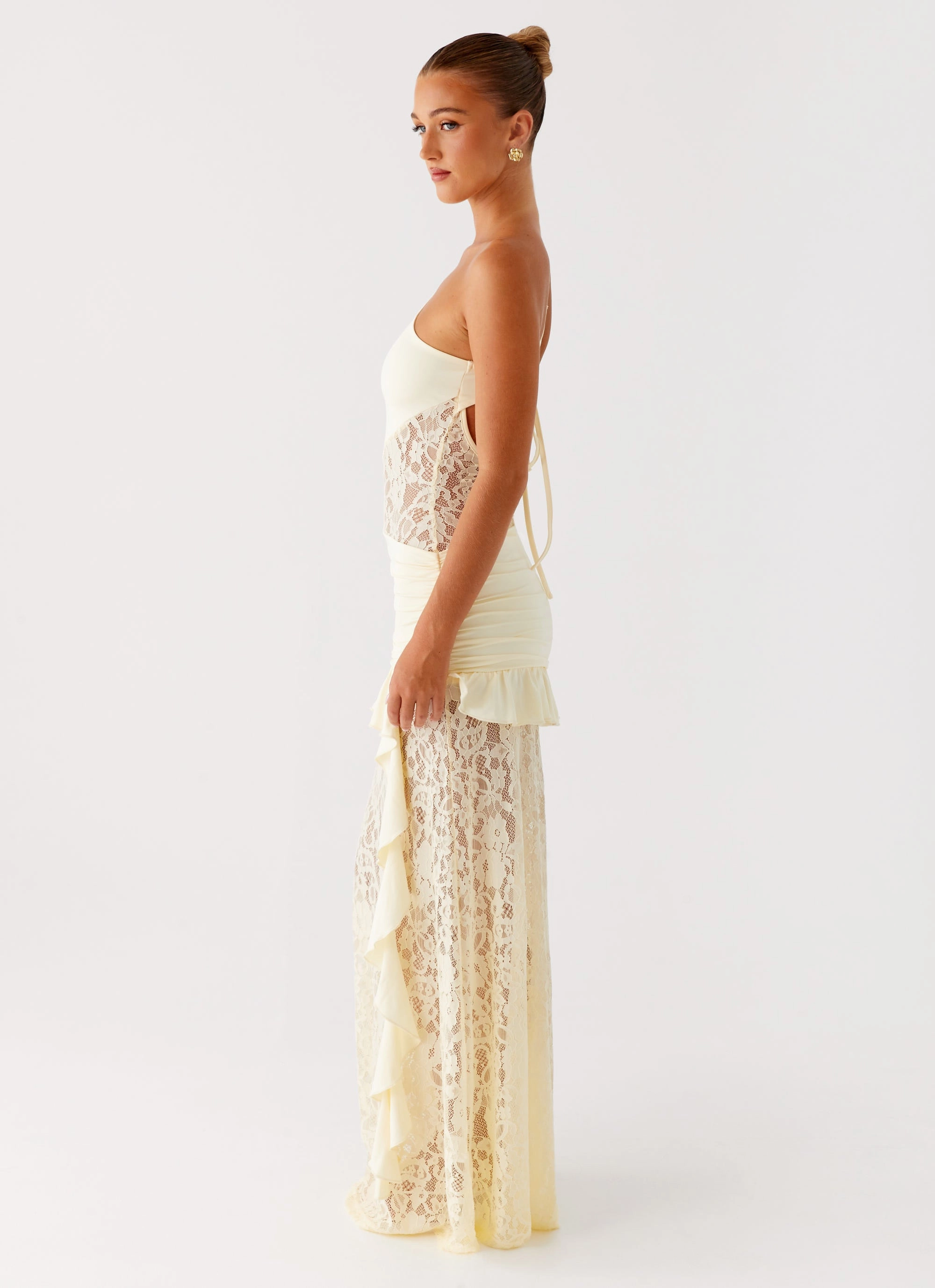 garden wedding Peace Glow Benita Maxi Dress - Yellow